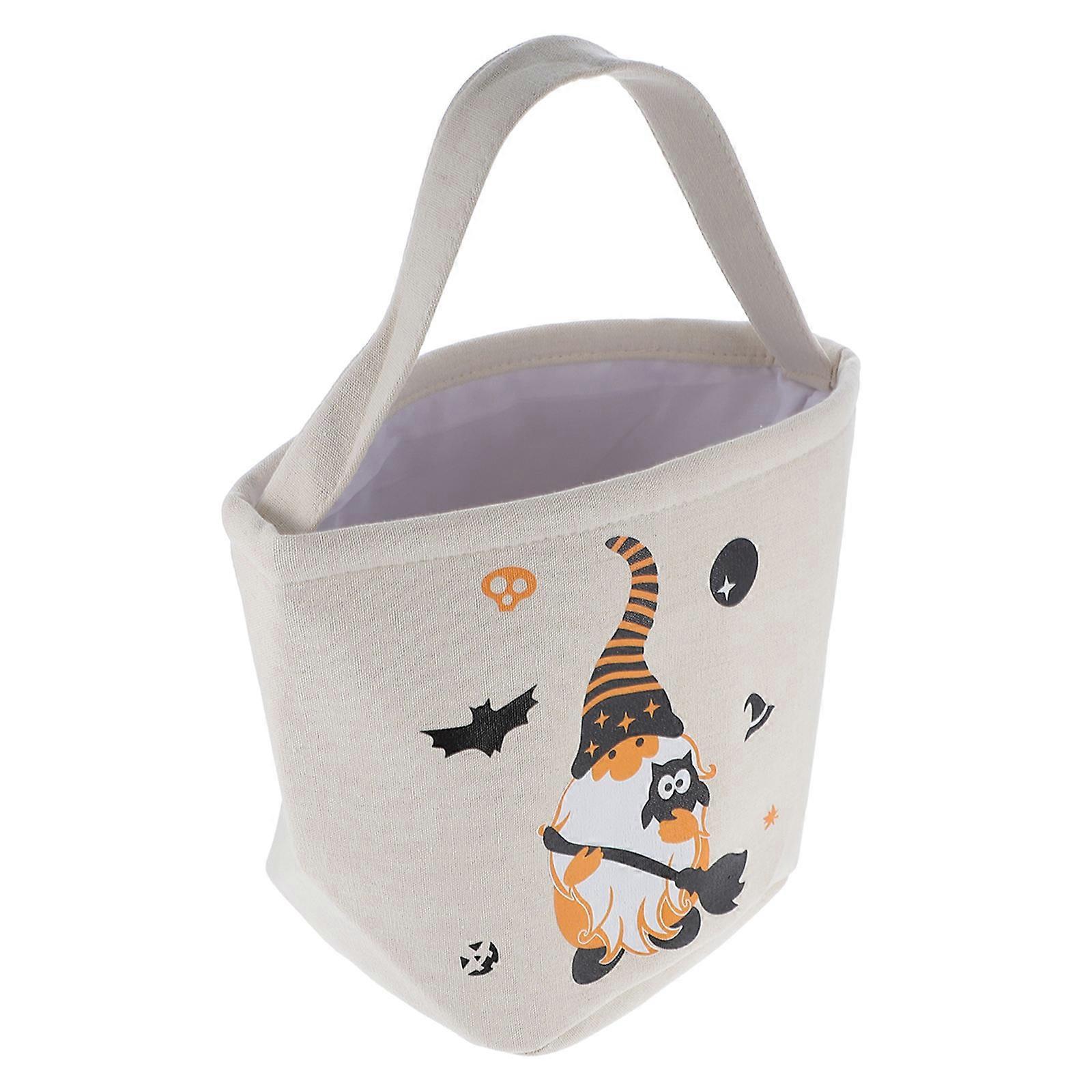 Halloween Candy Bucket for Pumpkin Treat Storage – Holds Lots of Sweets for Trick or Treating & Party Celebrations