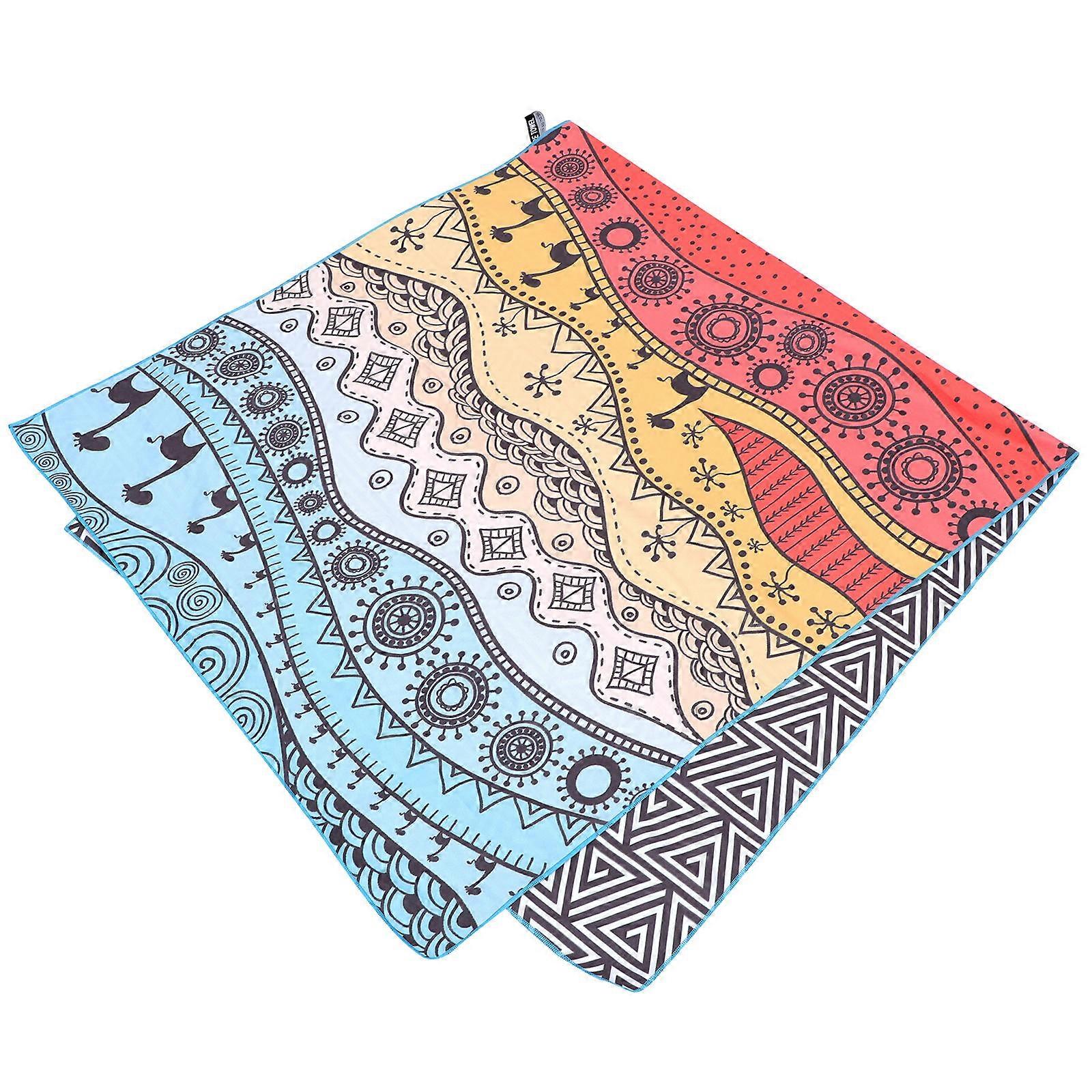 Outdoor Quick-Drying Towel Polyamide Fiber Bath Towel For Pool And Camping 180x80cm Multi 1Pack