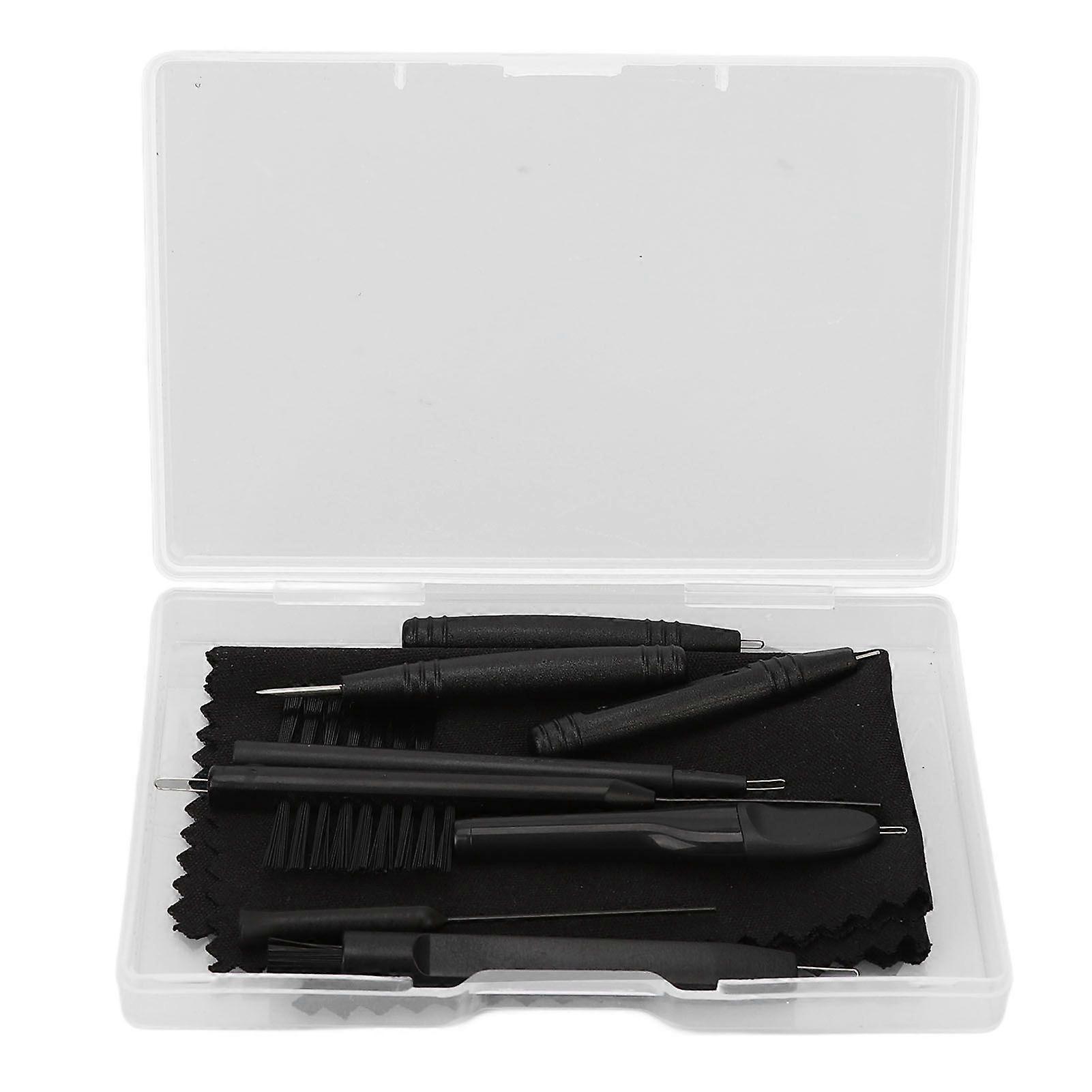 2025 Latest Model 9pcs Set Hearing Amplifier Cleaning Tools Multi Functional C...