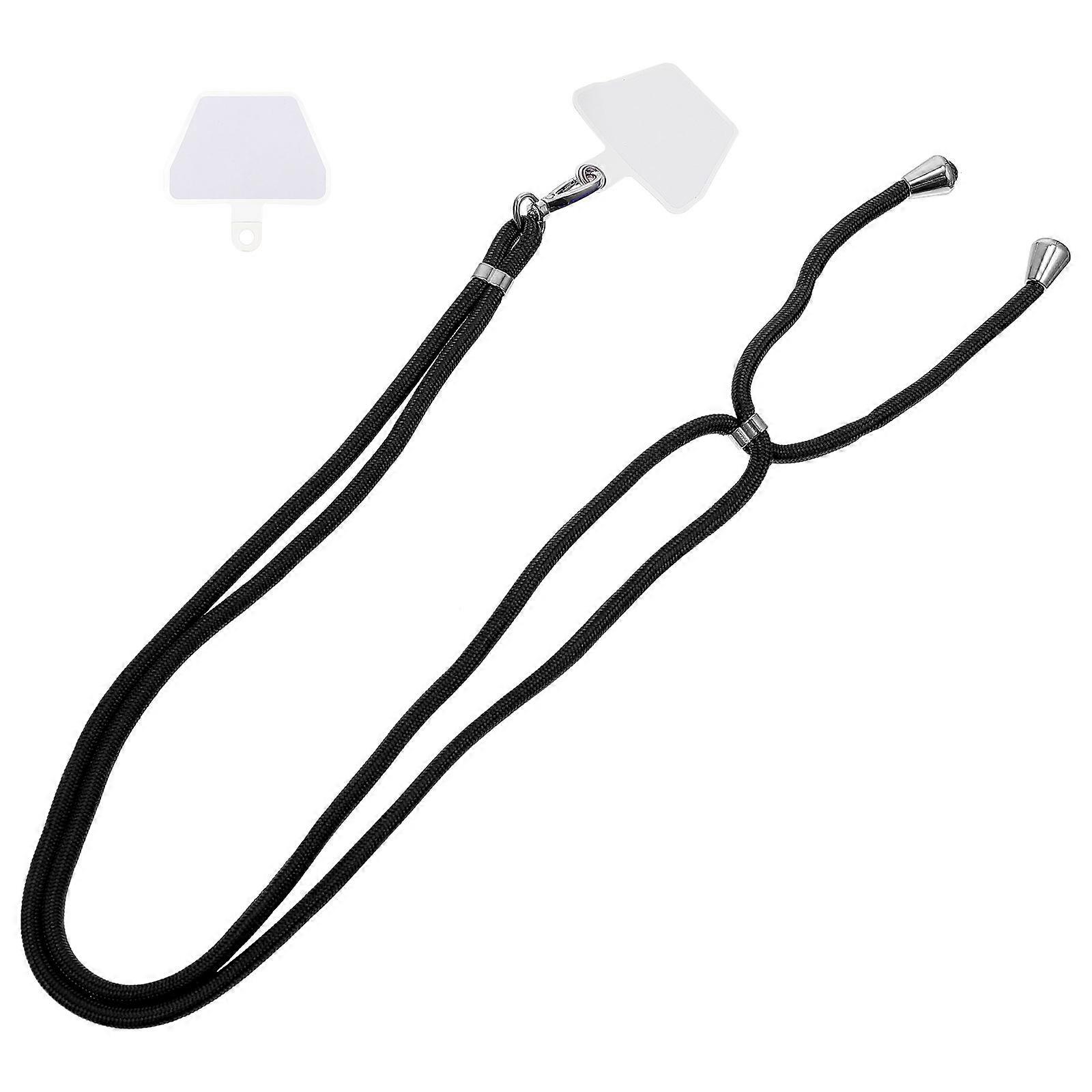 Nylon Phone Lanyard for Secure Phone Use with Adjustable Straps and Buckle