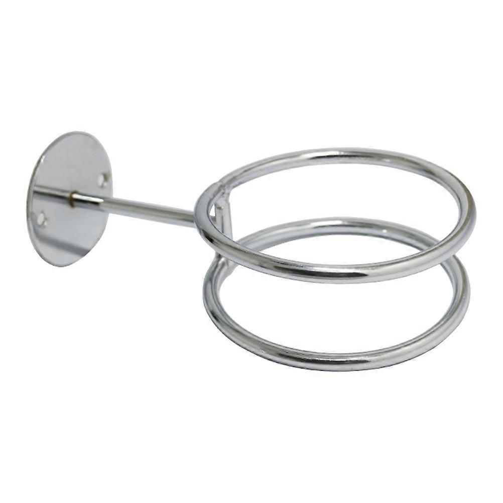 Multi-functional Hair Dryer Holder Wall-mounted Durable Storage Rack For Bathroom 1Set