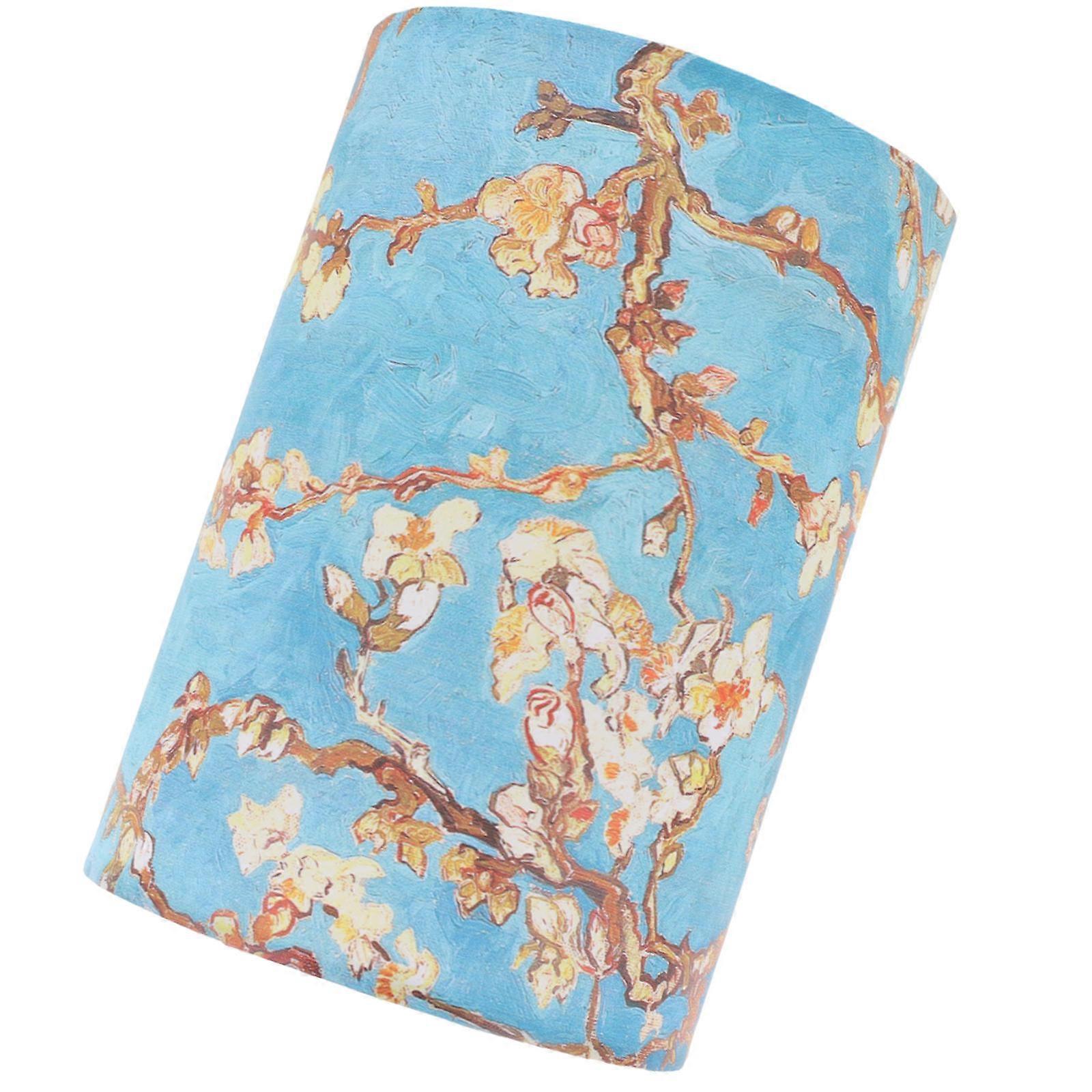 Vintage Style Small Drum Lampshade Socket Replacement, Cloth Light Cover for Table and Floor Lamps, Detachable Design for Easy Installation, Suitable