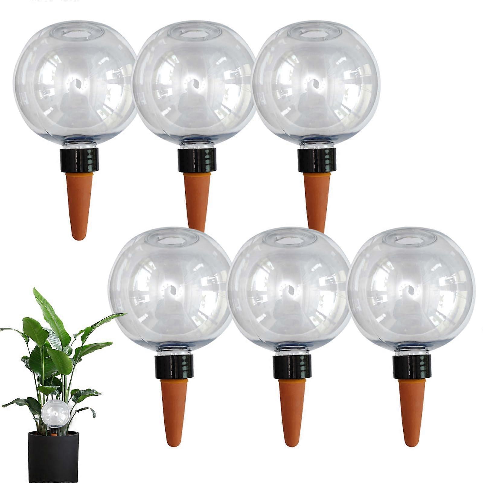 Watering Balls, 500ml Automatic Plants Watering, Clay Tips (Pack of 6) Ref: 7766