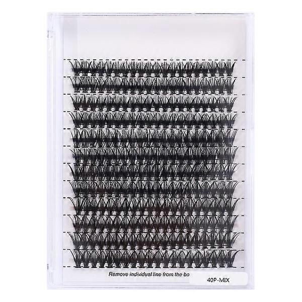 Single Eyelashes in Different Lengths and Styles black mo black