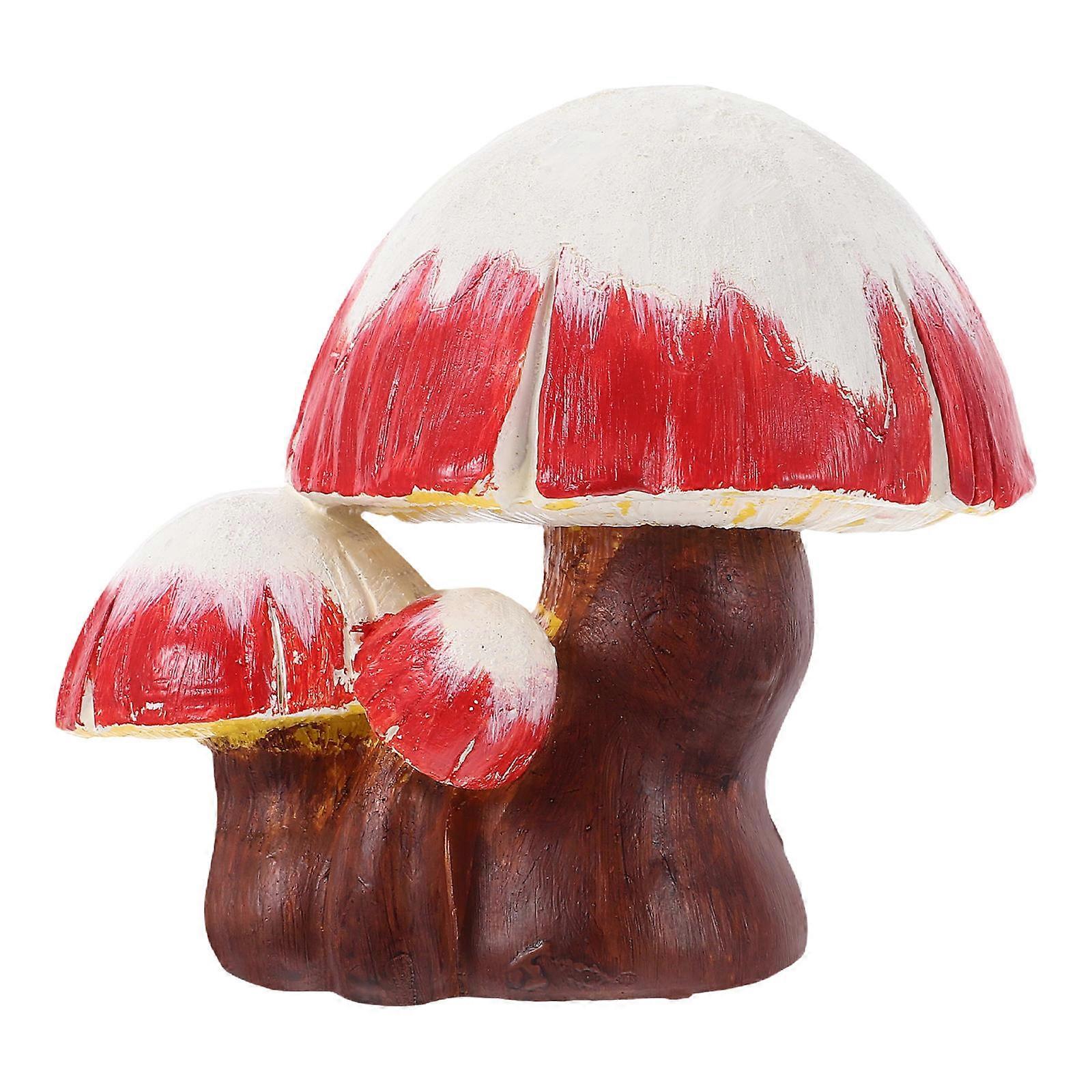 Decorative Toilet Bolt Caps Mushroom Shape Home Decoration Family Easy to Clean 1Pack