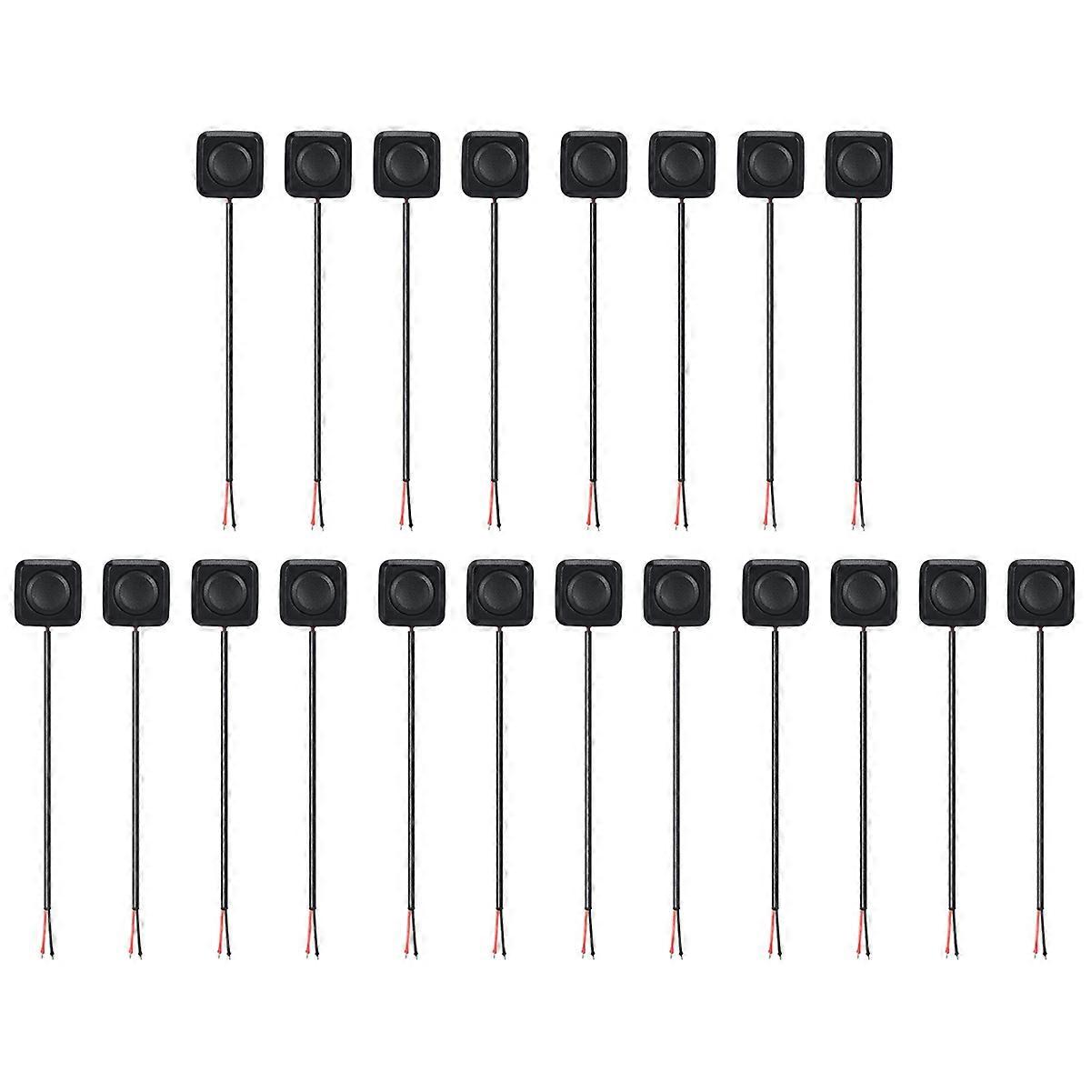 4 Pcs Momentary Switch Momentary Push Button ON Off Switch 12V 24V