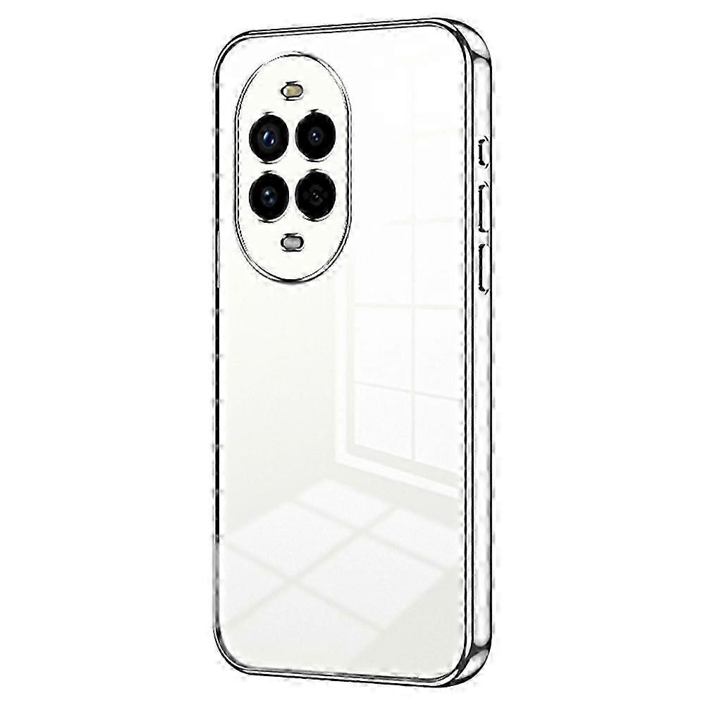 Case for a smartphone with Electroplating Frame Soft TPU Cover - Black