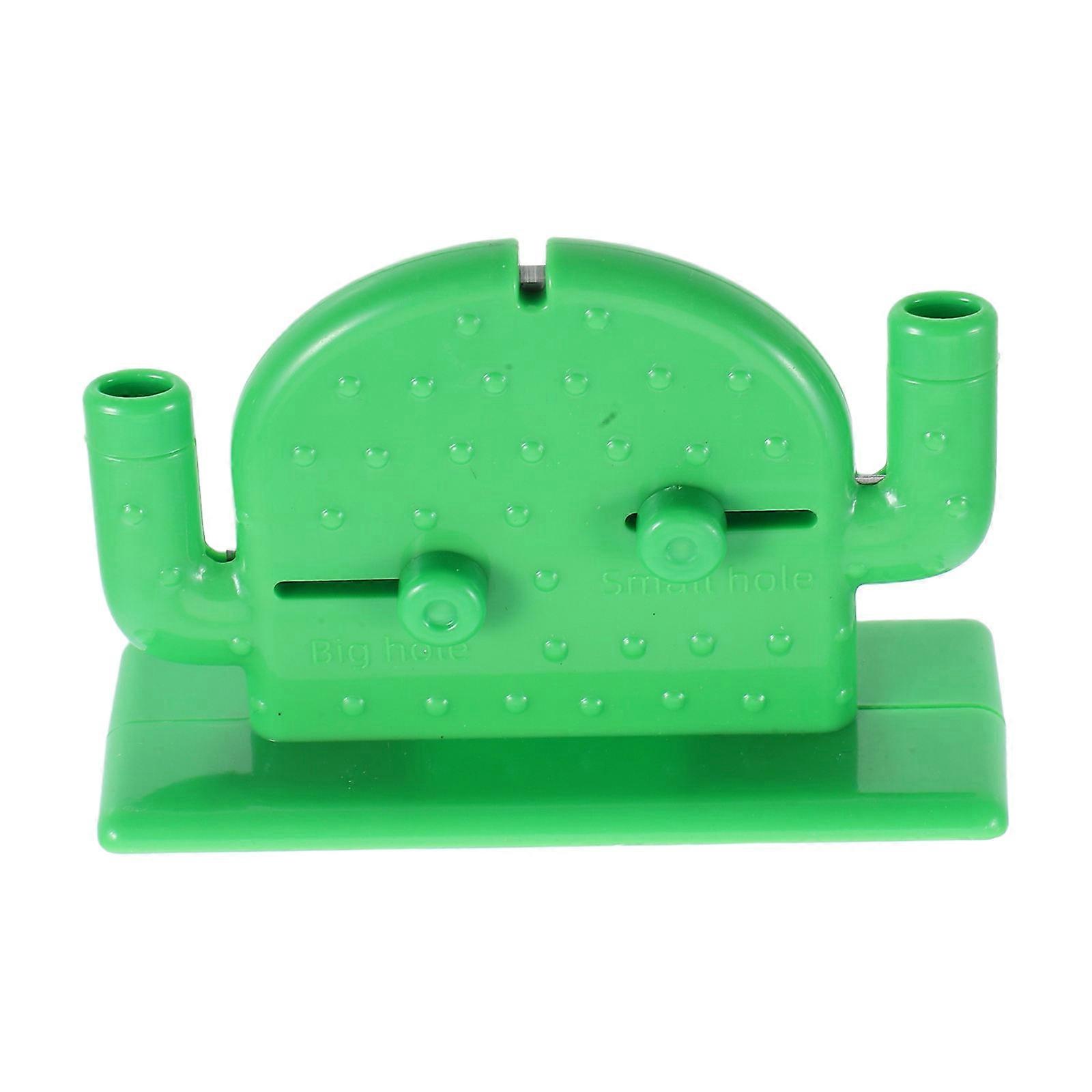 Enfile-aiguille en forme de cactus Enfile-aiguille à cordon pour usage domestique 7.20X4.70X2.70CM 1Pack
