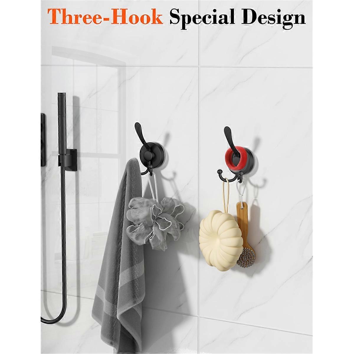 Suction Cup Hooks, Vacuum Power Heavy Duty Shower Hooks