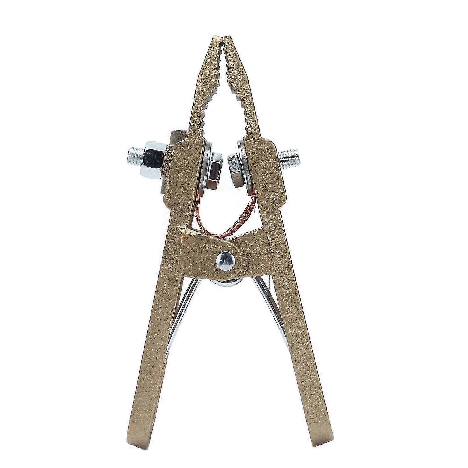 High Strength A Shape Brass Ground Clamp 600A for Welding and Cutting Support
