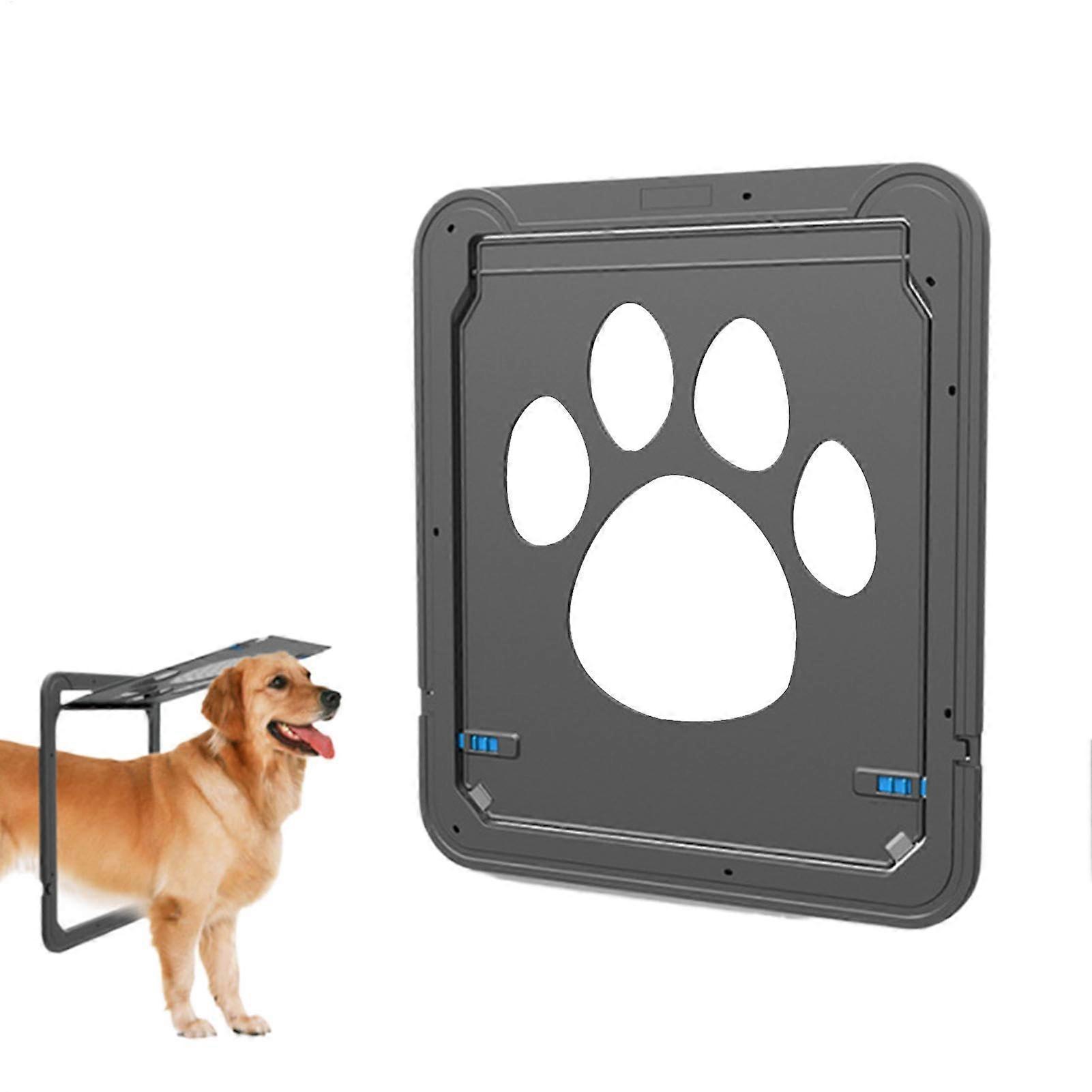 Pet Screen Door Self Closing Automatic Cat Flat Barrier 11.8 x 9.6 Inch Mesh Entry for Pets