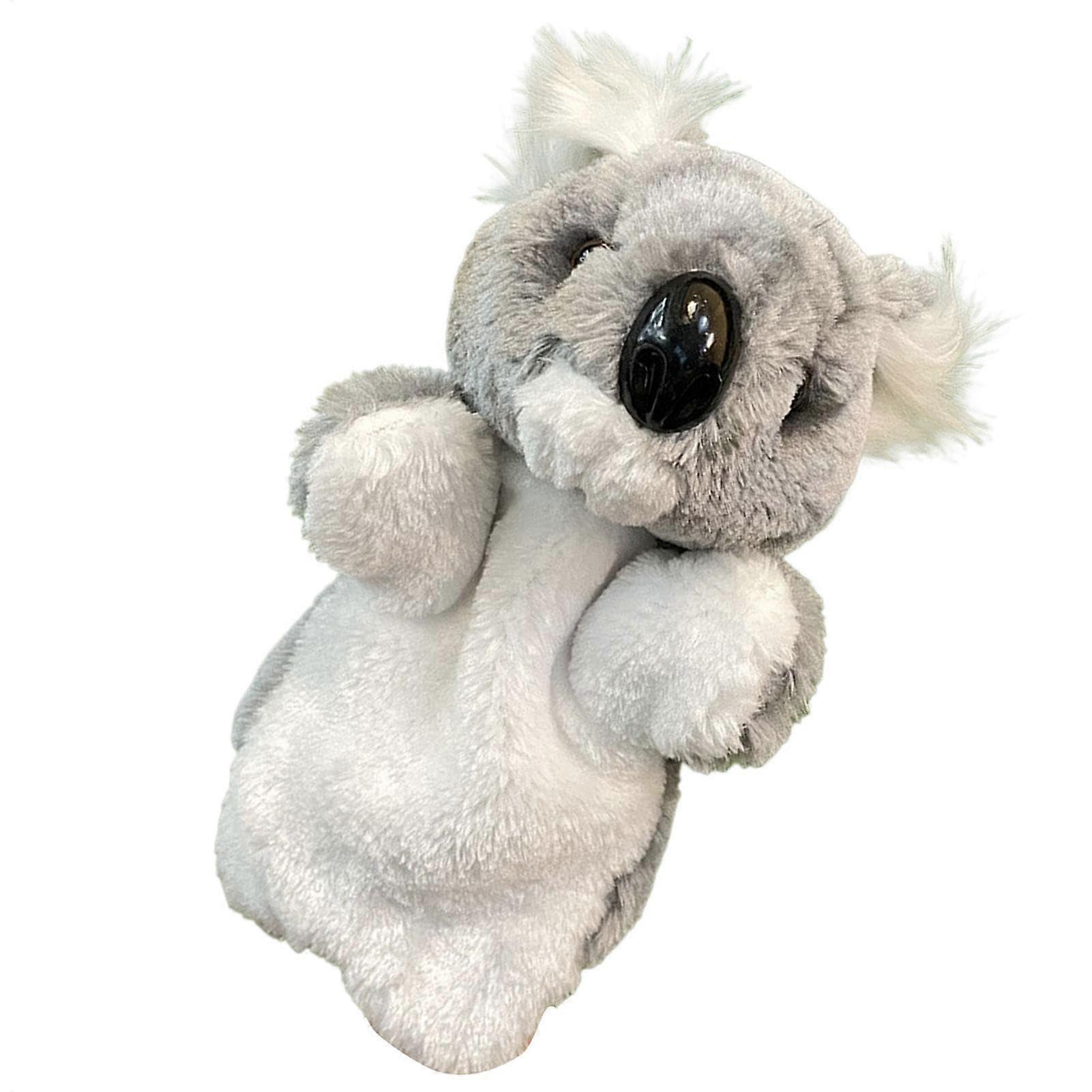 Animal Dolls for Children, Koala Puppet, Cat Hand Puppets, Plush Koala Boredom Busting, Interactive Cat Wrestling Toy for Kitten Training Exercises