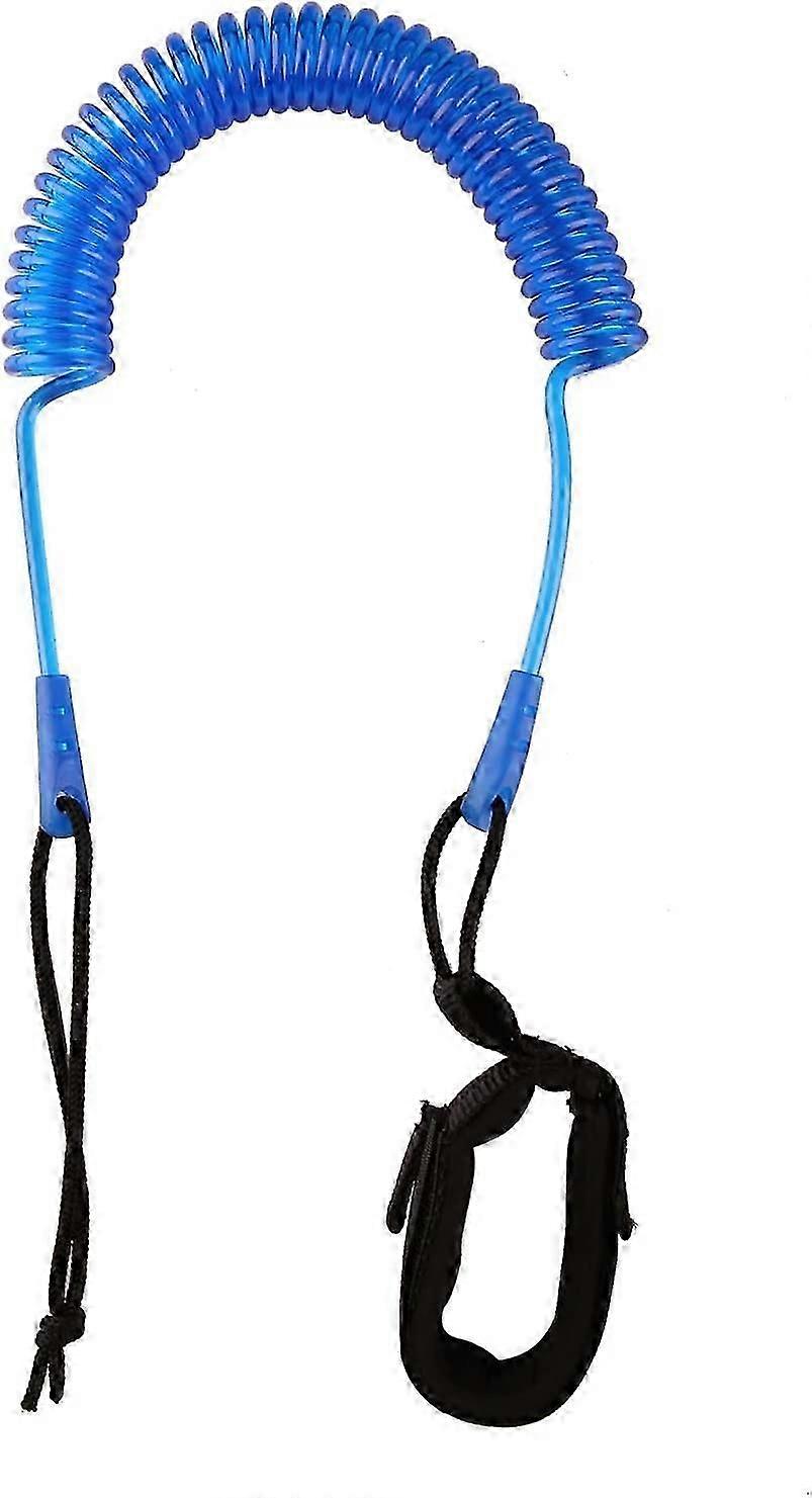 10' Coiled SUP Leg Straps for Stand-Up Paddleboards in UK Waters