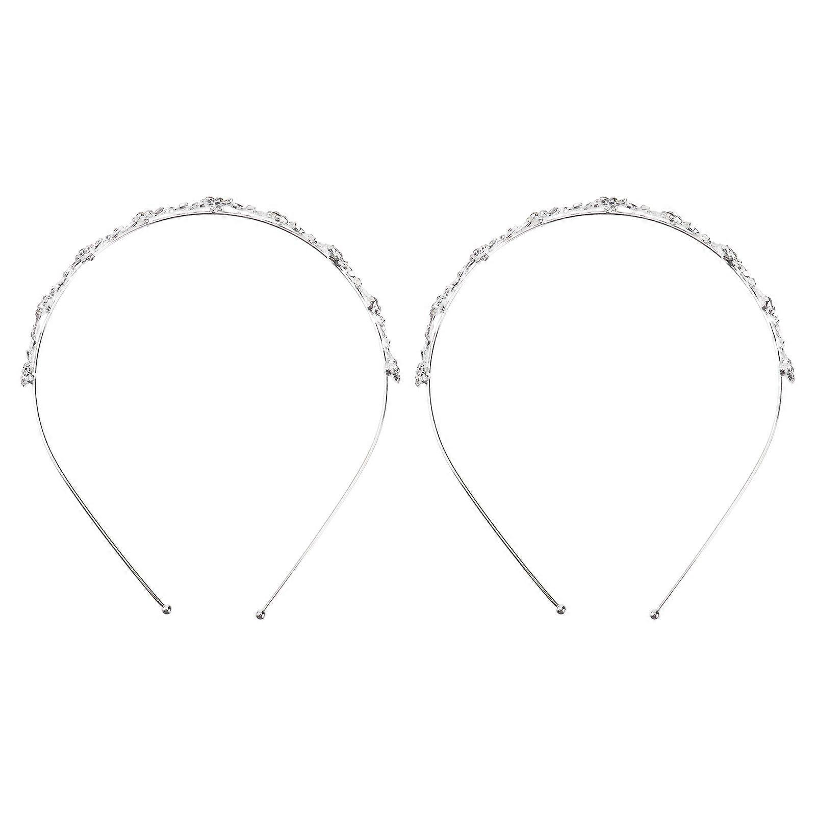 a refined product description based on your input:
**2pcs Elegant Rhinestone Hair Clasp – Imitation Crystal Hair Accessories for Women**
Add a
