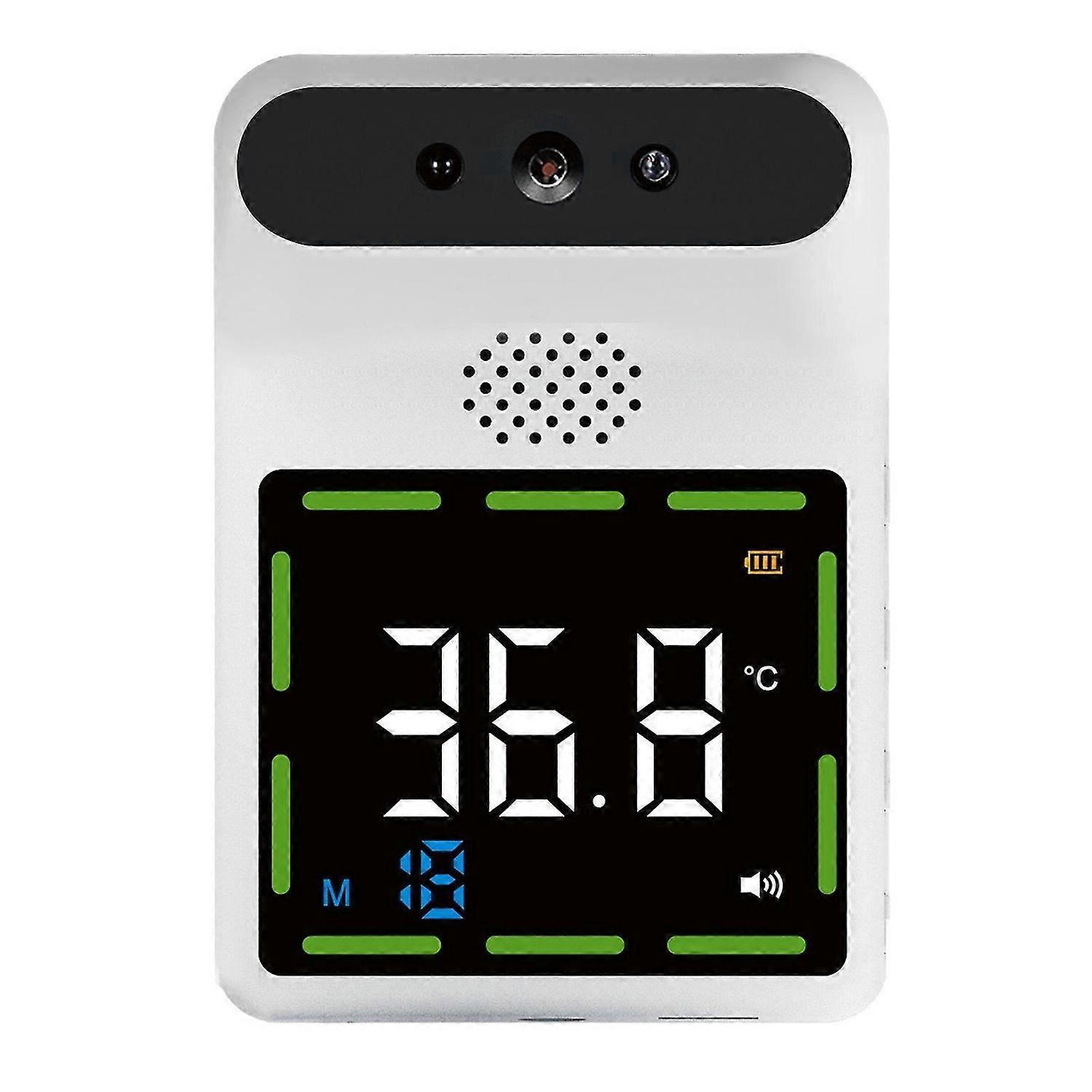 Touchless IR Thermometer 2 Power Ways 3 Fixations C/F Body/Object Mode Temperature Voice Aalrm Touchless Infrared Thermometer