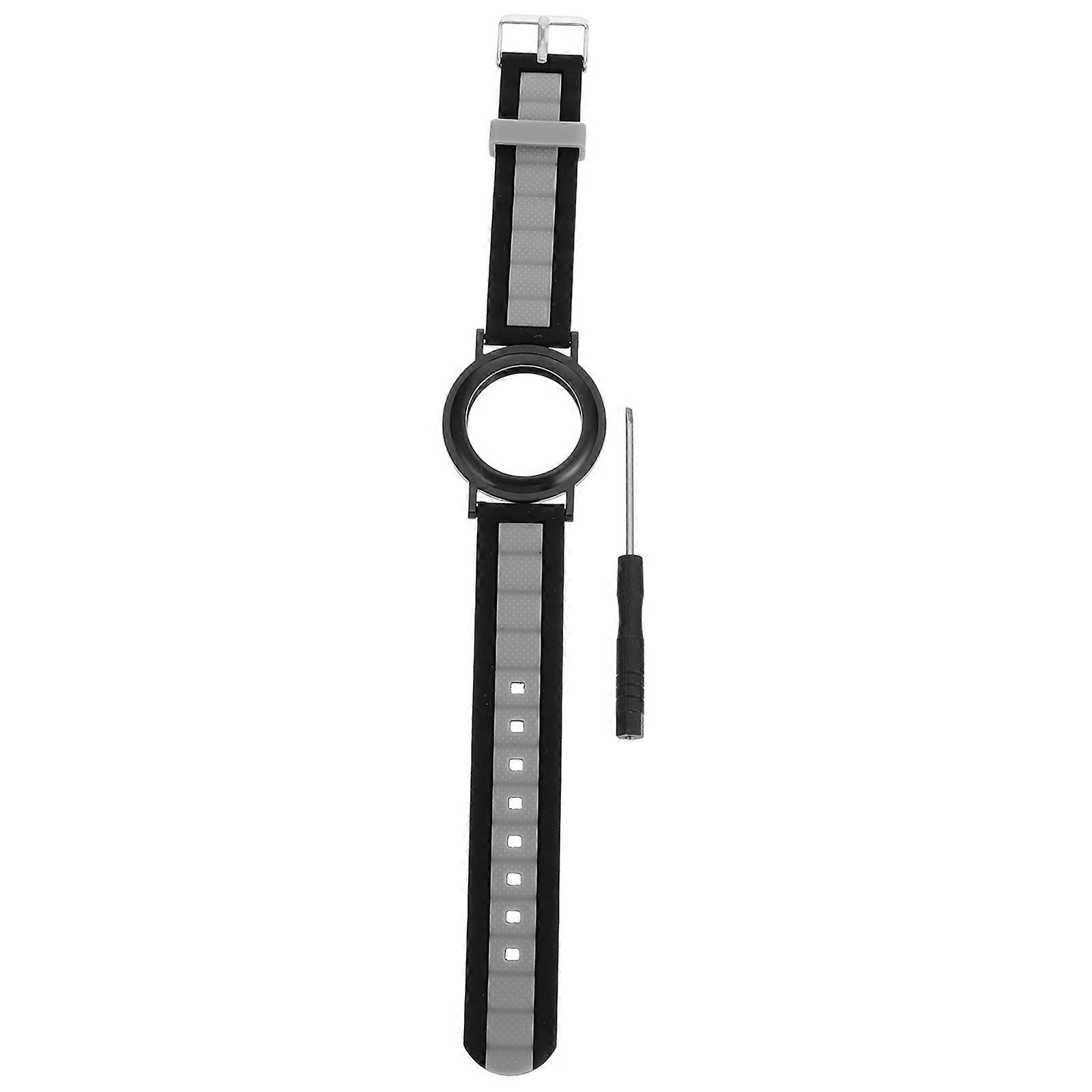 Full Protection Silicone Bracelet Watch Band Compatible with Airtag