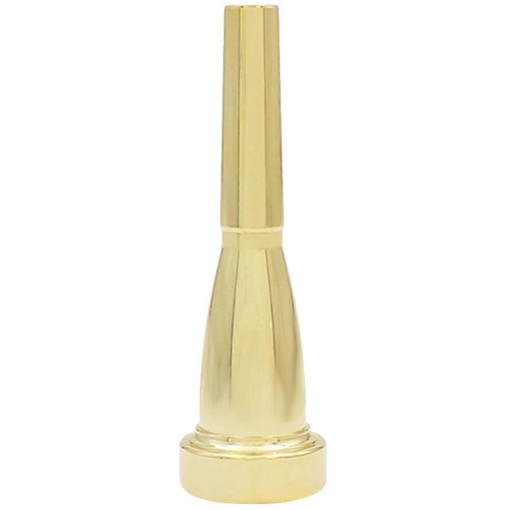 Durable Trumpet Mouthpiece Replacement Accessory Gold Smooth Surface for Beginners and Professionals in Marching Band Performances