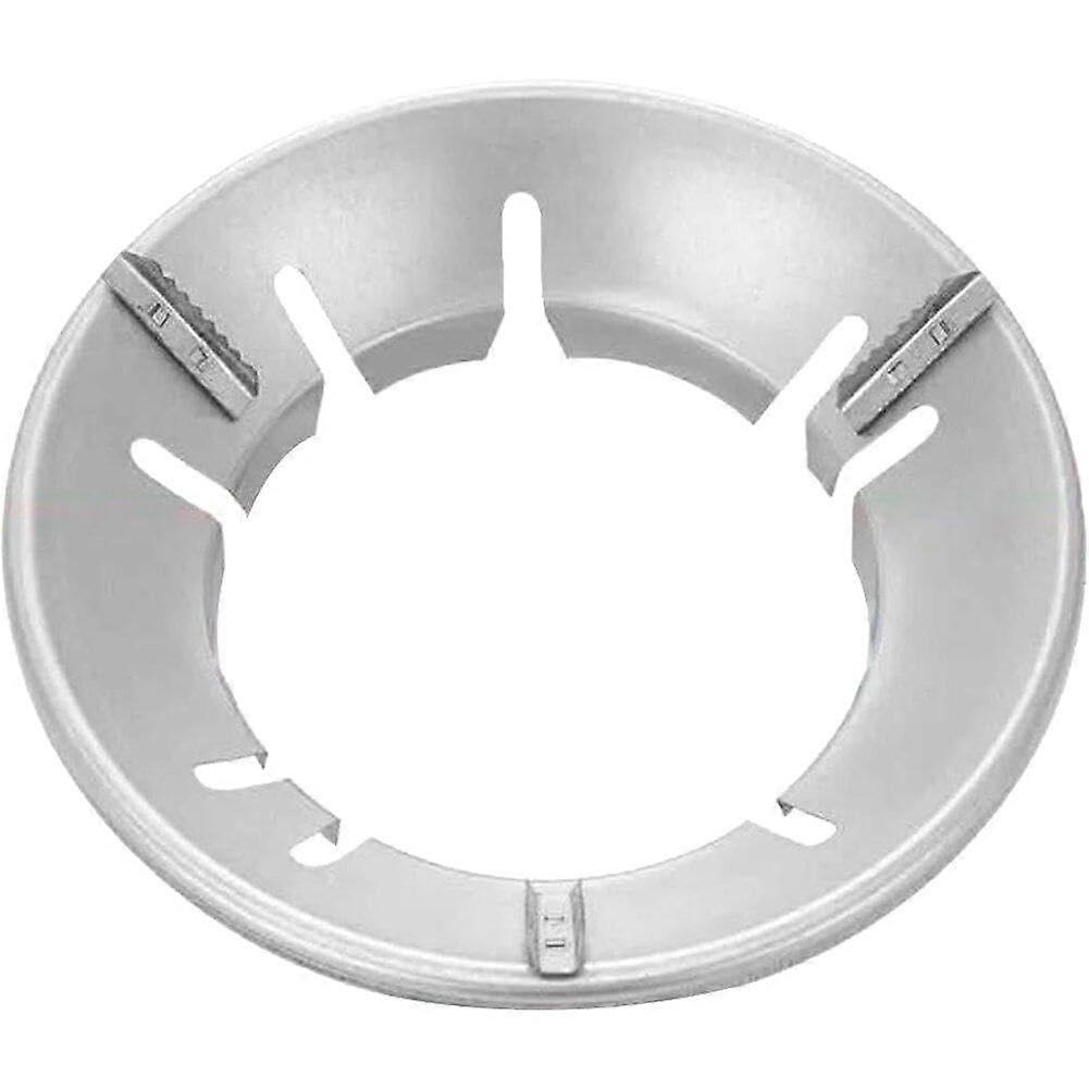 One Piece Wind Shield Holder Gas Stove, Windproof LPG Cooking Hob Drip Pan for Large and Small Pots, Eight Claws Design