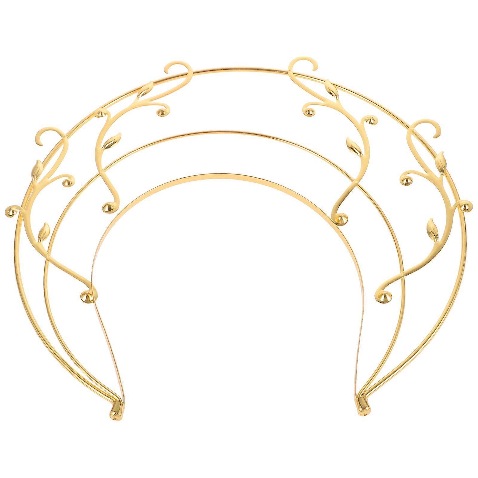 Elegant Golden Headband for Decor Perfect Accessory for Special Occasions and Everyday Wear 1pc