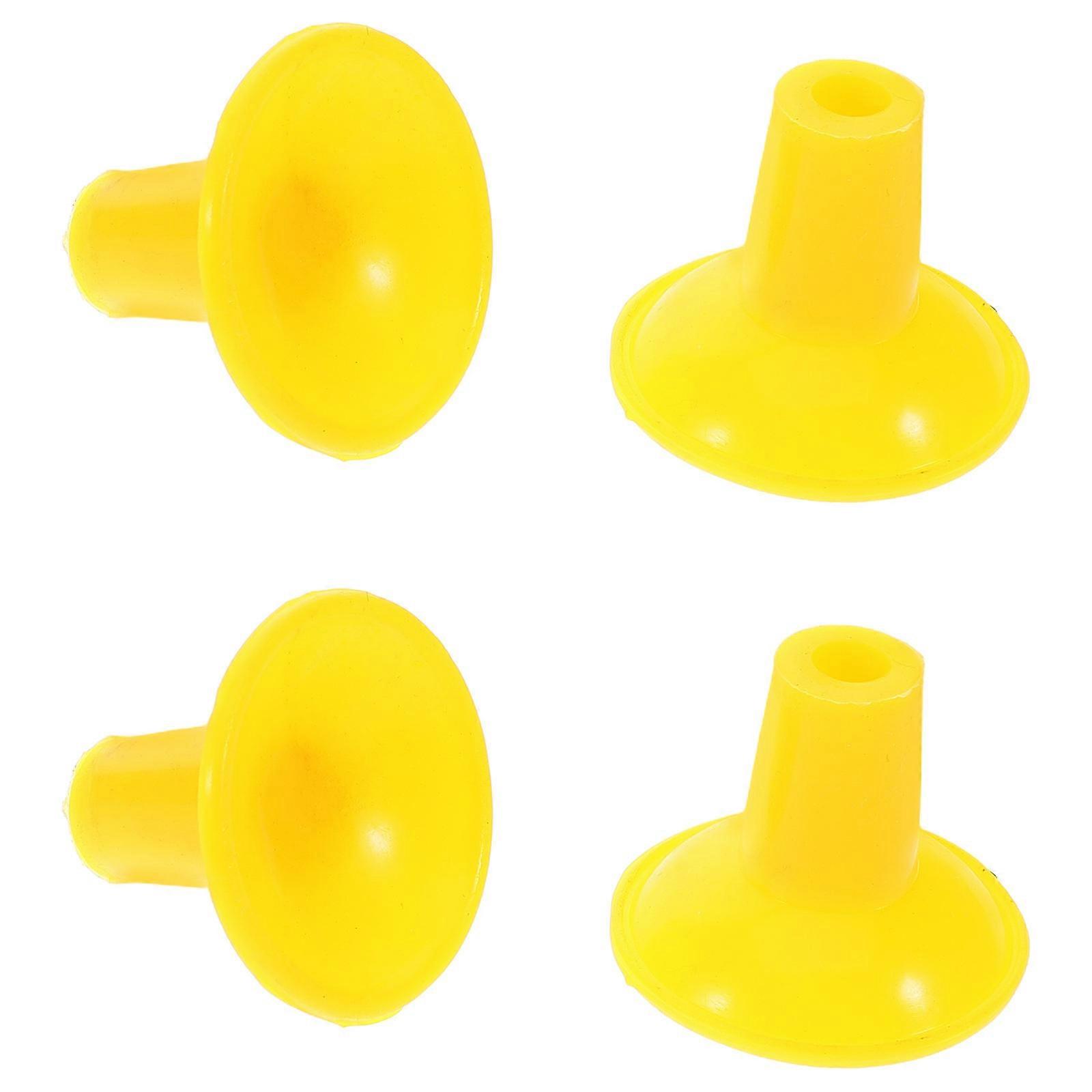 4pcs Valve Lapping Tool Suction Plates for Automotive Engine Valve Maintenance Efficient Pneumatic Grinding Tool Set