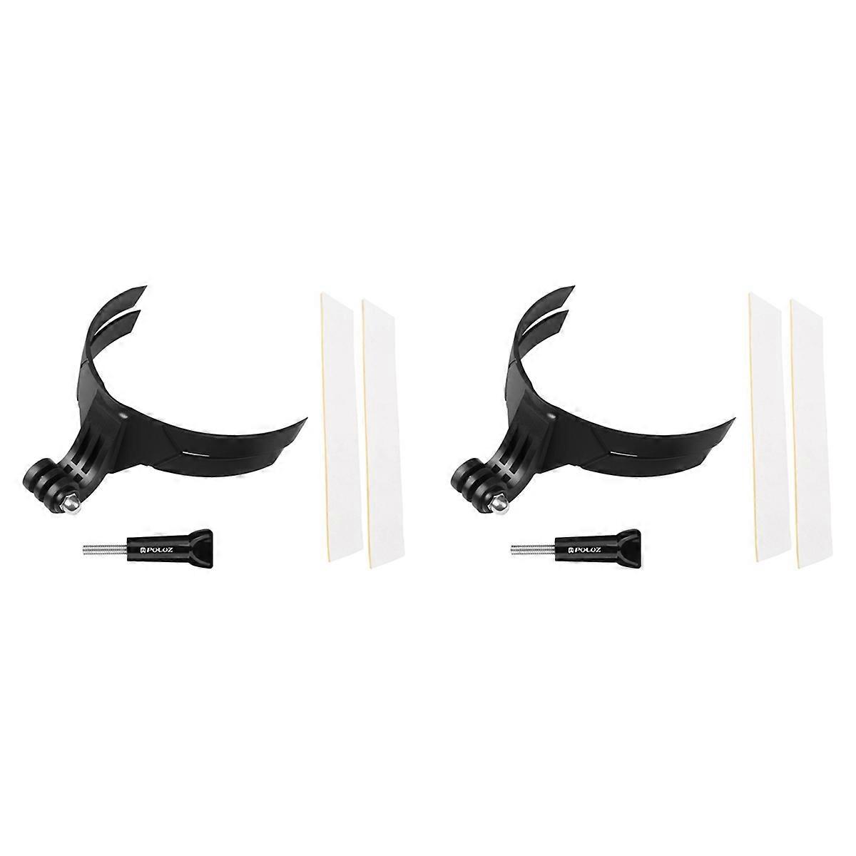 2X for Portable Motorcycle Helmet Chin Stand Sports Camera Stand Riding Mobile Phone Camera Gear Sta