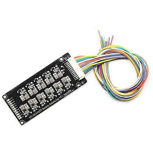 12s - Lifepo4 Lto Battery Active Equalizer Bms 1.2a Balancer Black