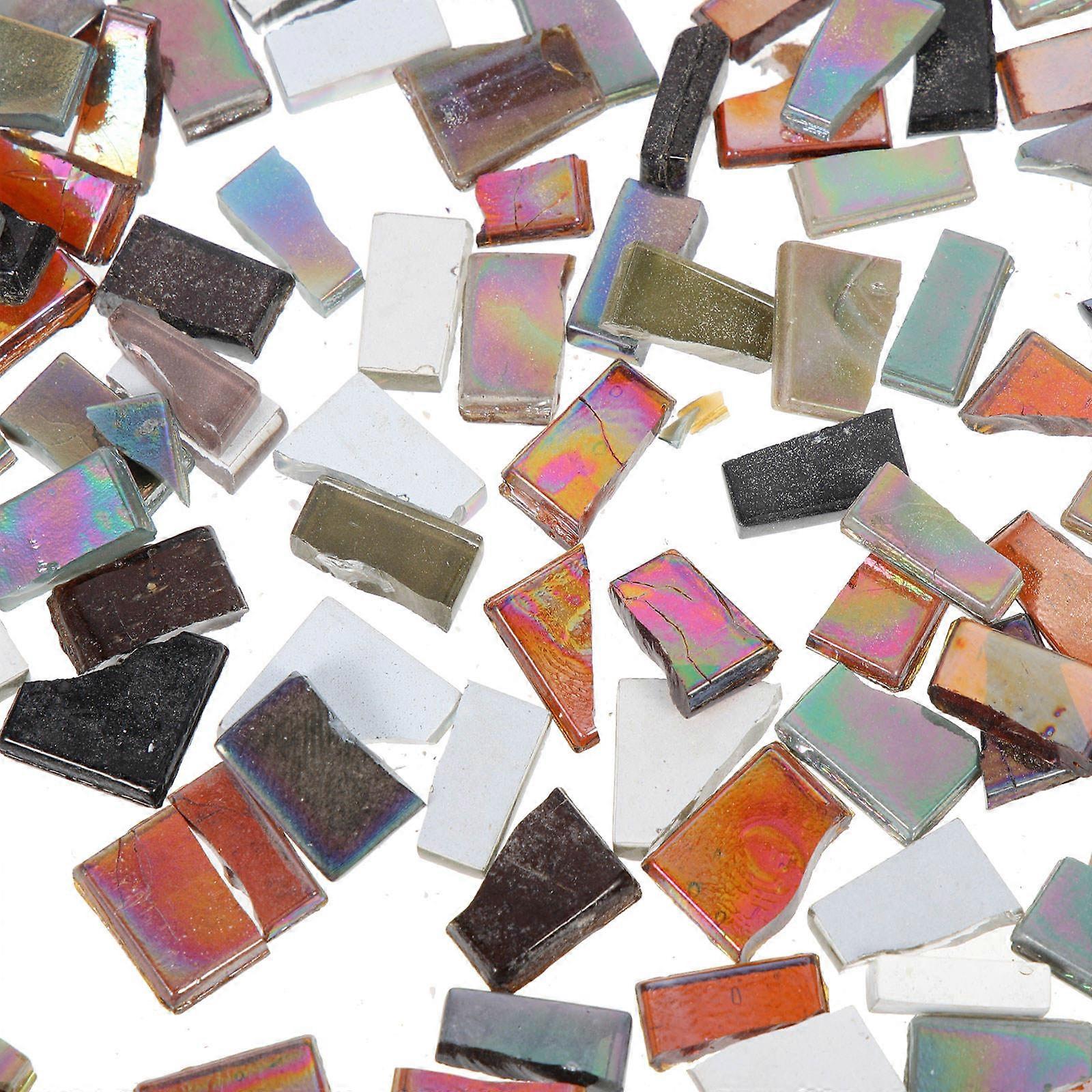 Glass Tiles for DIY Crafts, Home Decor & Garden Art Projects – Irregular Shaped Pieces for Frames, Creative Designs and Decorative Uses