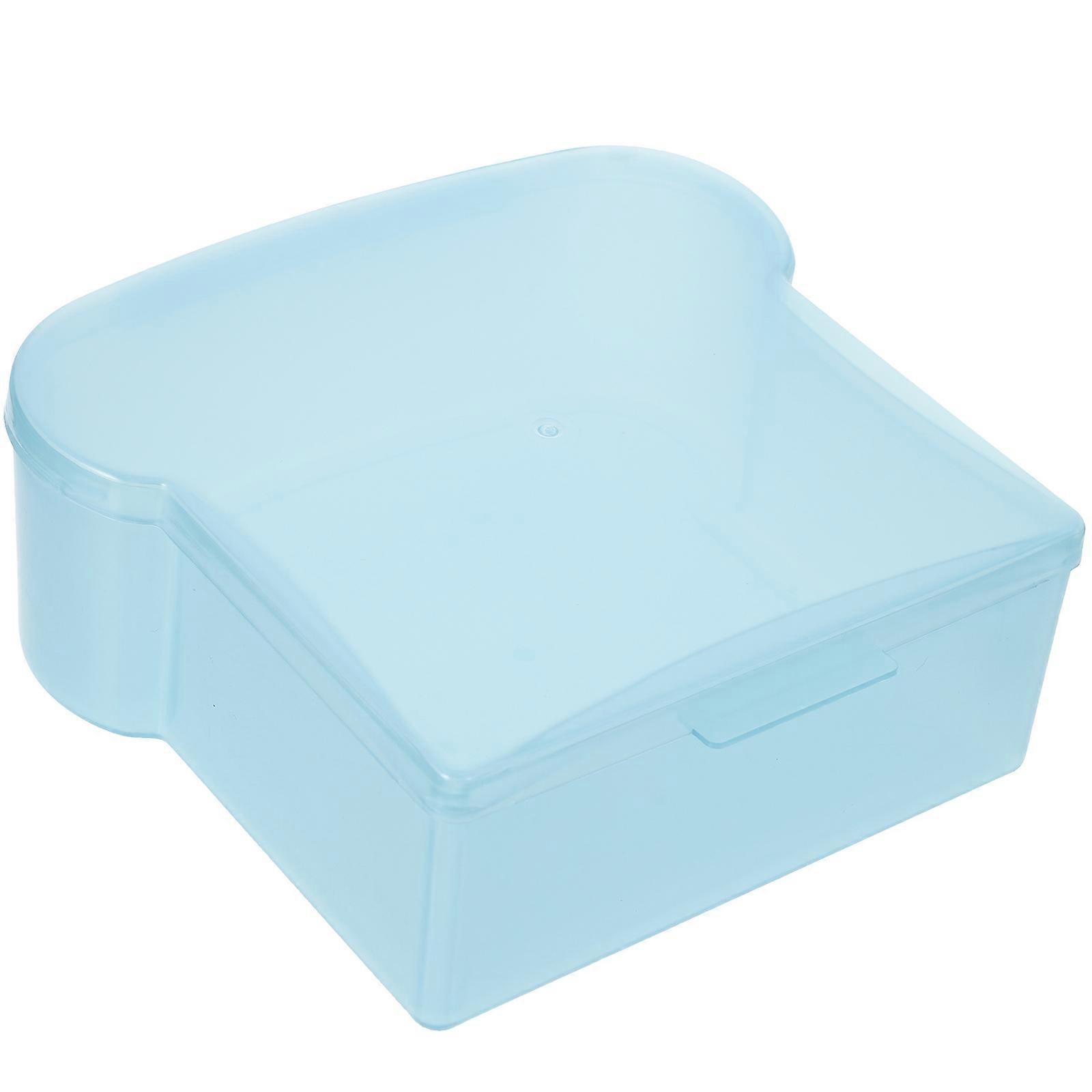 Stackable Portable Sandwich Lunch Box – Multi Functional Food Storage Container for Adults, Safe for Home and Outdoor Use