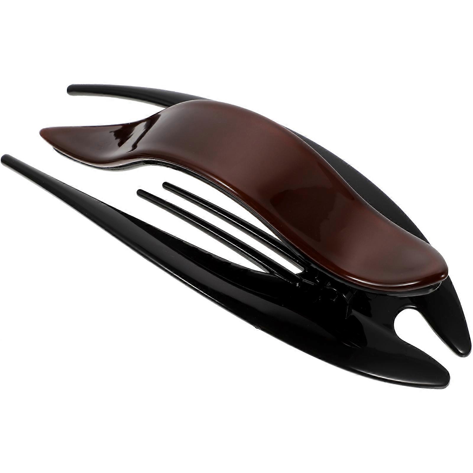 French Hair Clip Ponytail Styling Tool Elegant Chic Design Various Occasions 13.00X5.00X3.00CM 1Pack