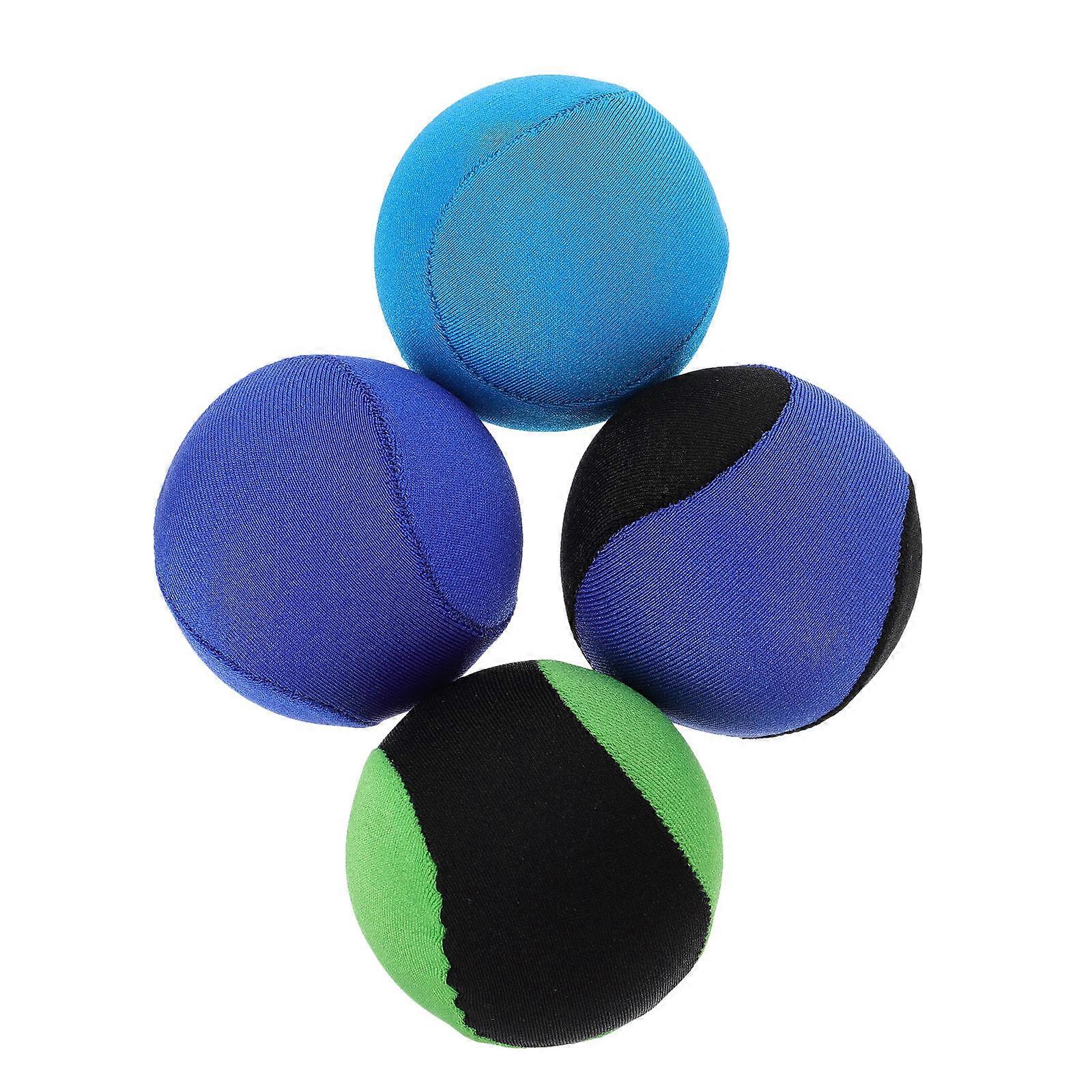 Water Sports Game Toy 4Pcs Random Style Bouncing Balls Summer Pool Outdoor 5.5x5.5cm