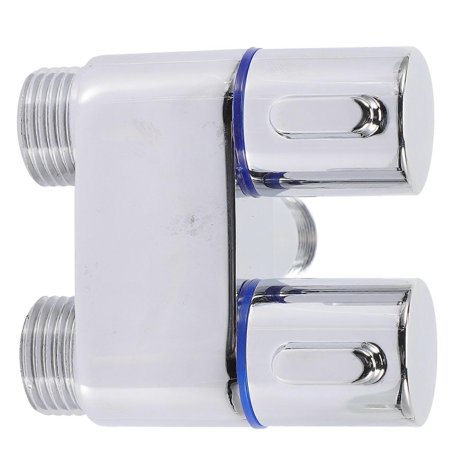 Faucet Double Outlet Toilet Sprayer Valve Garden Use Triangular Shape Anti- Copper 1Pack