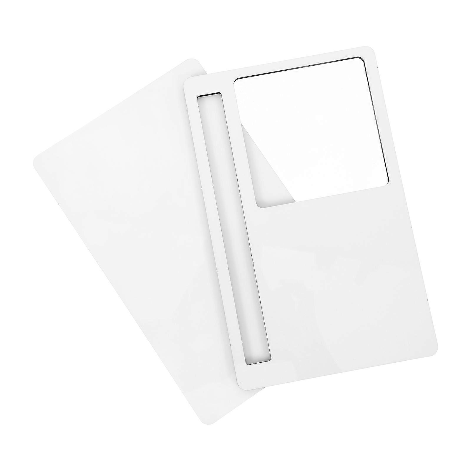 Raindrops Sublimation Sticky Memo Tray Pads Sticker Board DIY Material Pad Holder