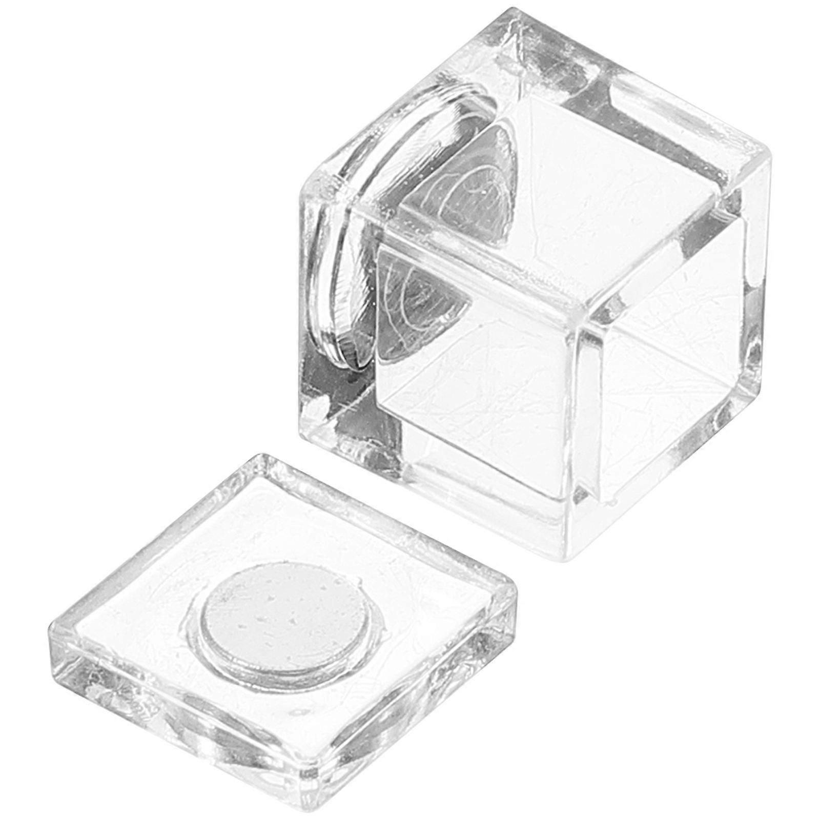 1 Set of Magnetic Door Latch Clear Multi Function Cabinet Magnet Latch Part
