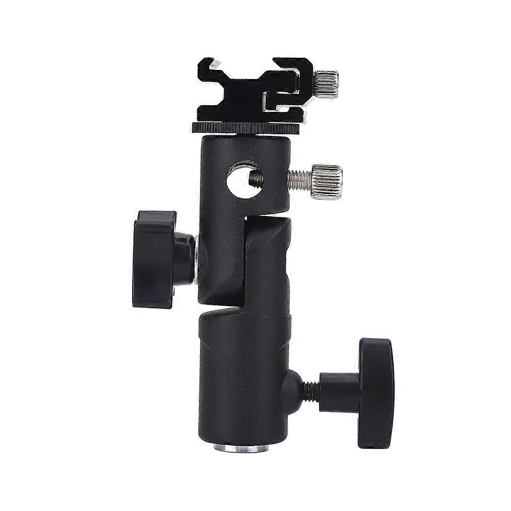 Aluminum Alloy E Type Flash Stand Bracket Hot Shoe Mount Adapter Umbrella Holder