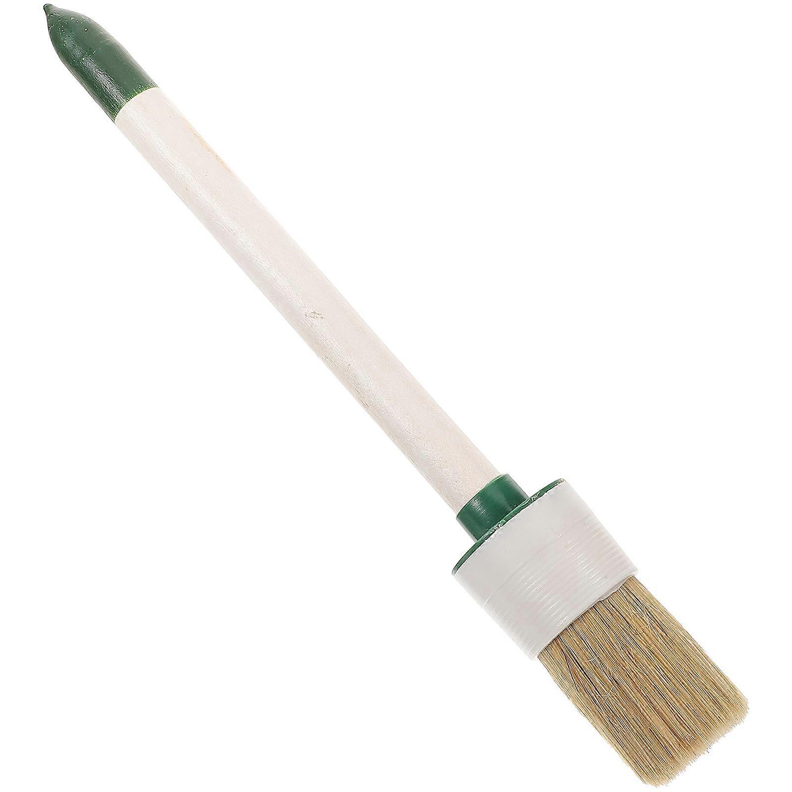 Ergonomic Tire Detailing Brush with Soft Bristles for Efficient Tire, Engine, and Wheel Cleaning – Compact Multi Purpose Handle Tool