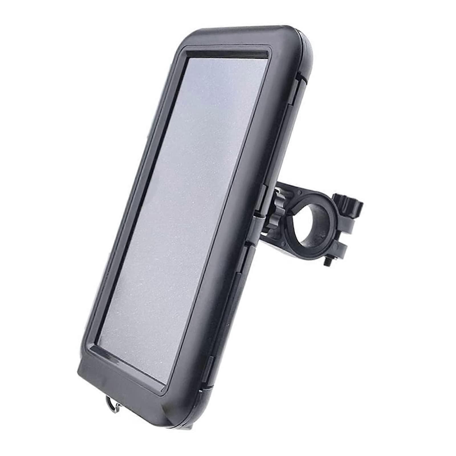 Waterproof Mobile Phone Holder for Bicycle and Motorcycle, Adjustable Handlebar Case, Universal Fit, Durable Material