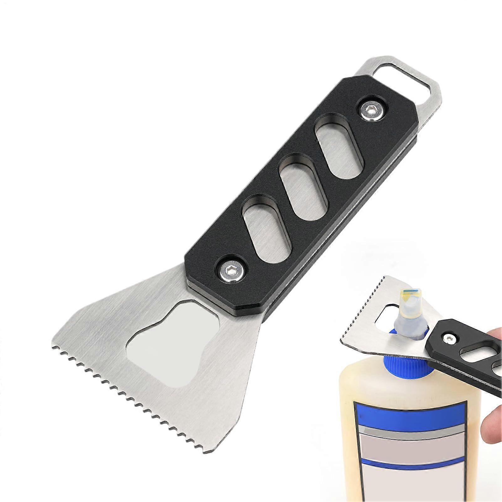 Lead Application Tool for Woodworking | Adhesive Spreader for Filling Gaps in Wooden Beams, Furniture, and Floors