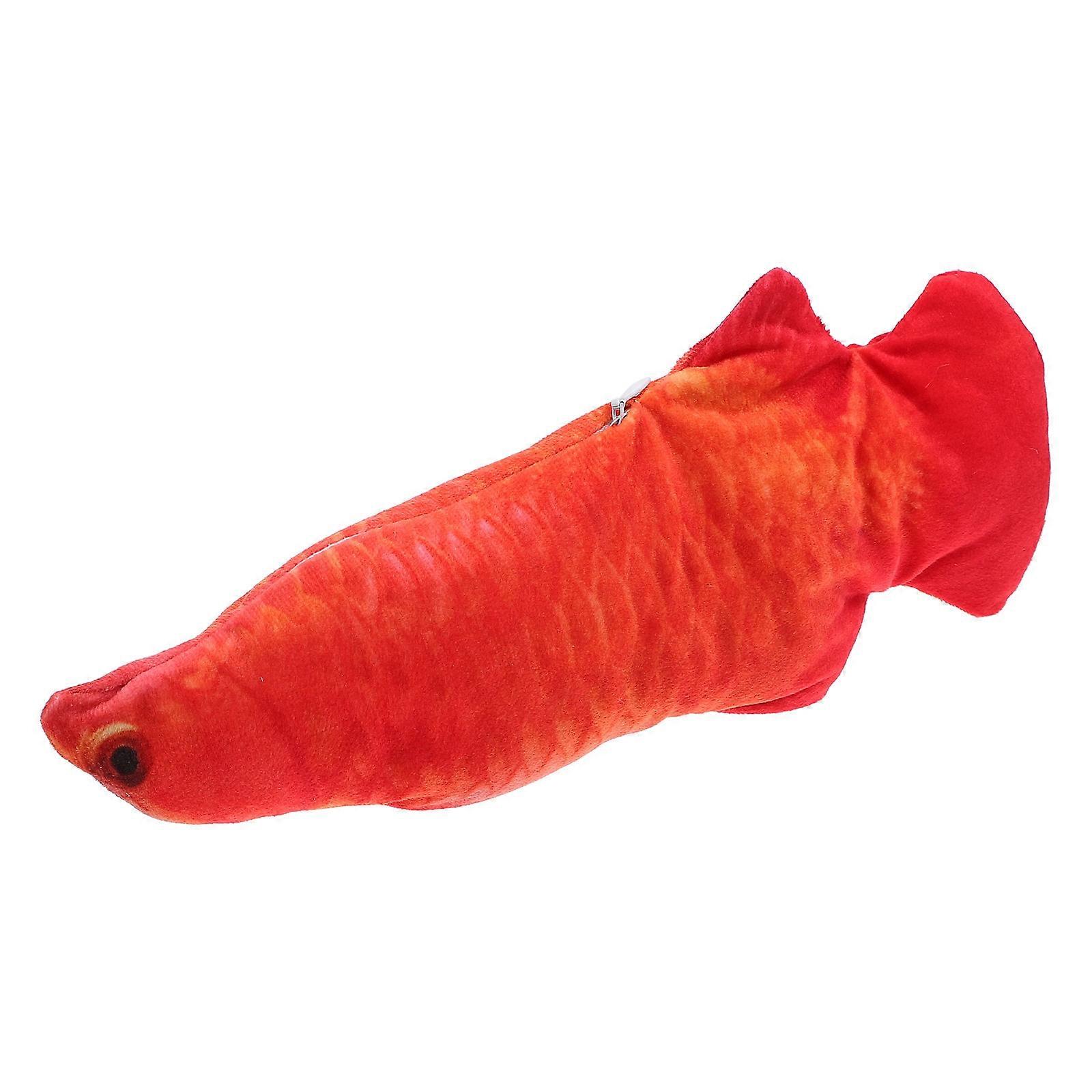 Flopping Fish Electric Toy For Cat Owners 17X11X5CM Simulation Design Movement By Touch 1Set