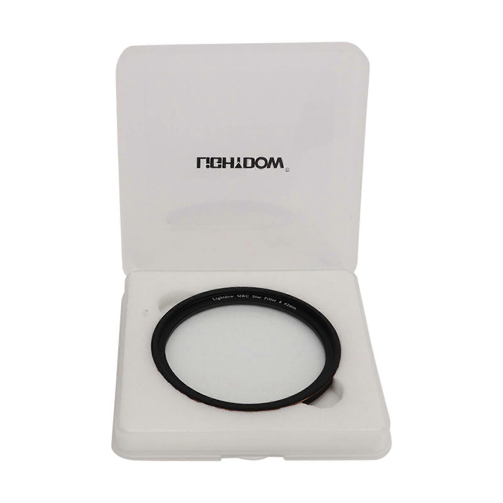 Adjustable   Filter Thin HD Coating Camera Starlight Filter for Digital Single Lens Camera 62mm/2.4in