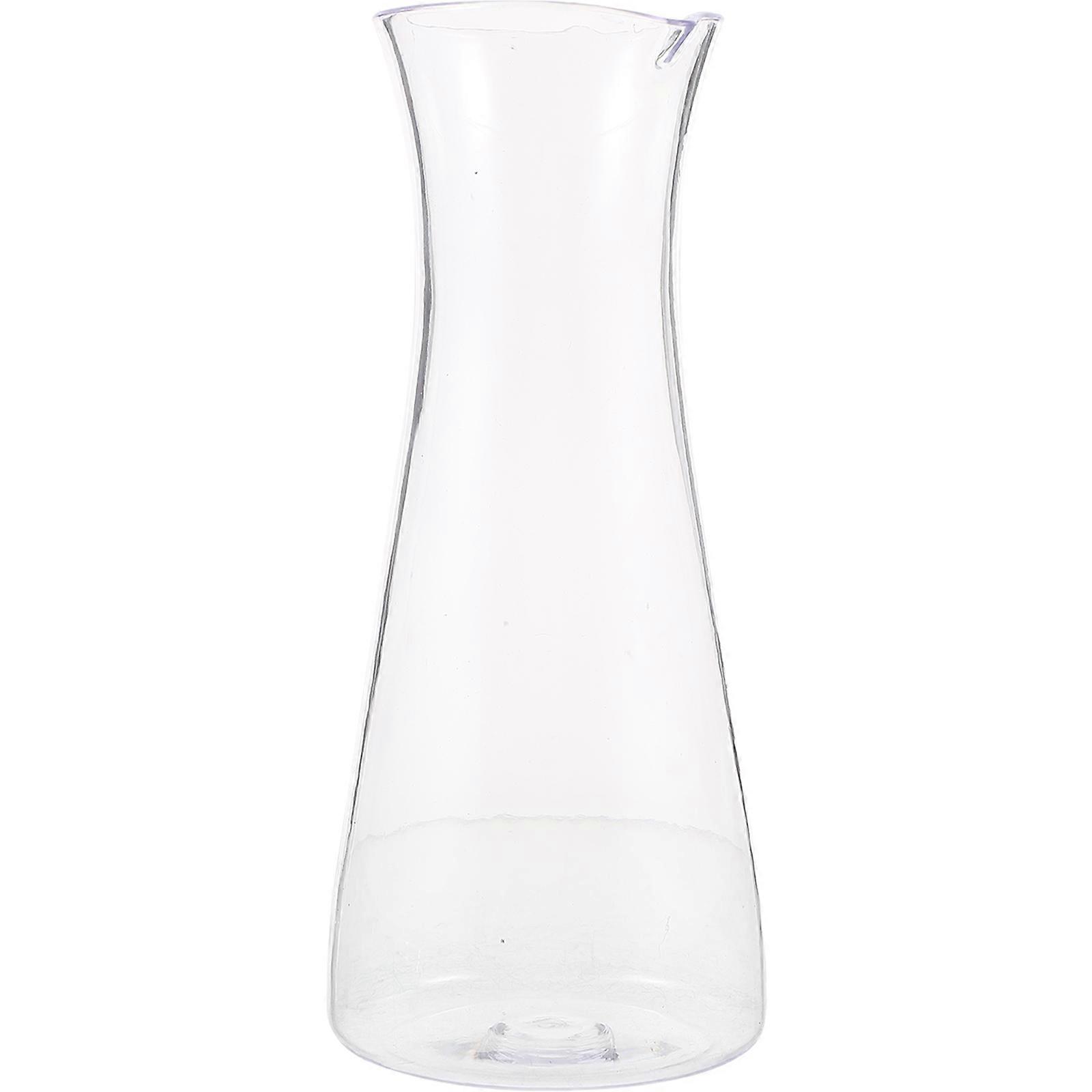 Clear Acrylic Carafe Drink Pot 2pcs for Dinner Parties