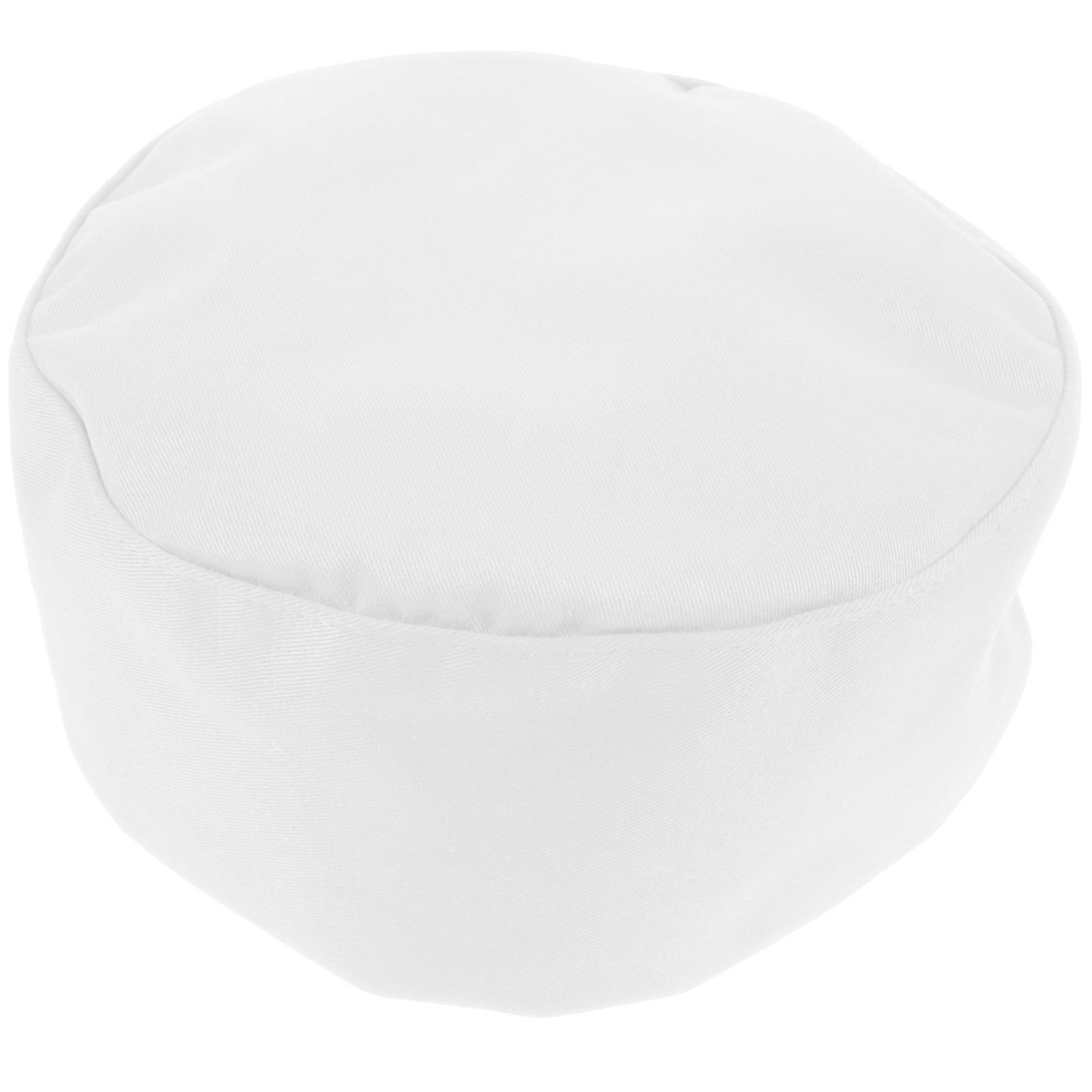 White Chef Hat for Kitchen Cooking Breathable Cloth Material One Size Fits All