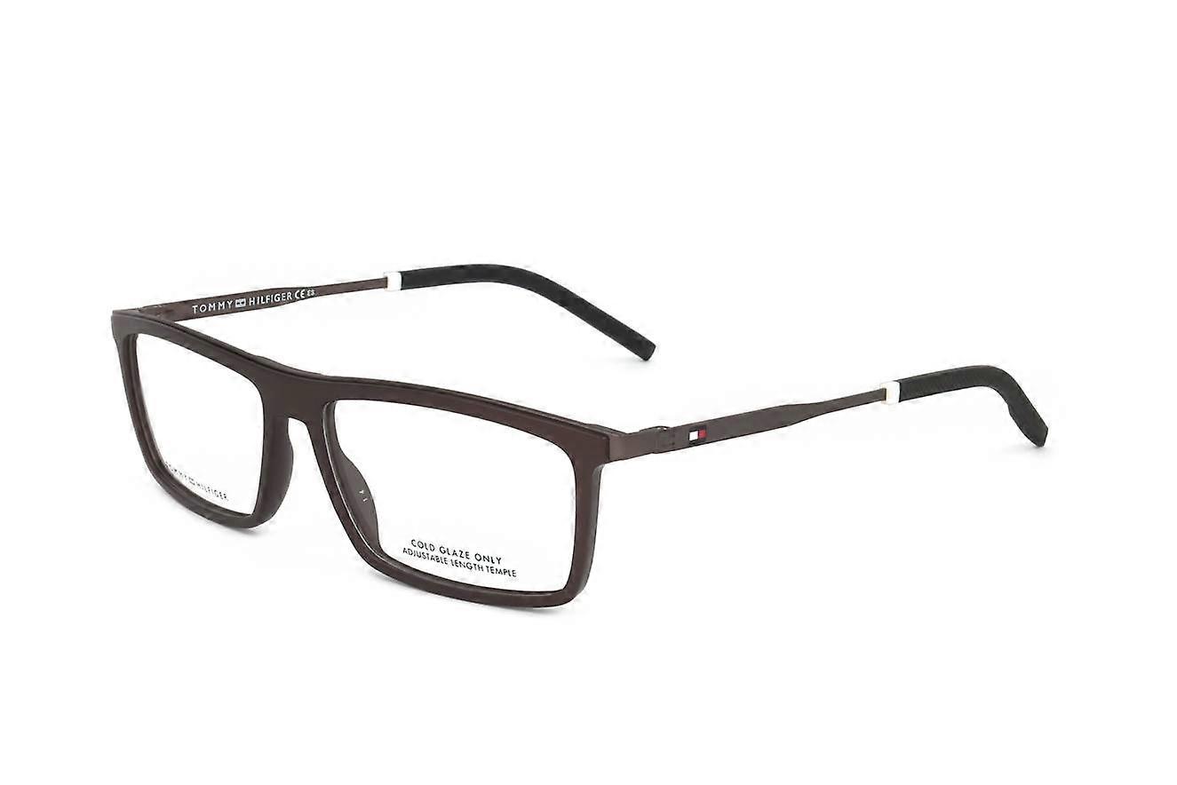 Eyewear Frames Tommy Hilfiger TH 1847 YZ4 MATTE BROWN 55/14/145 MAN