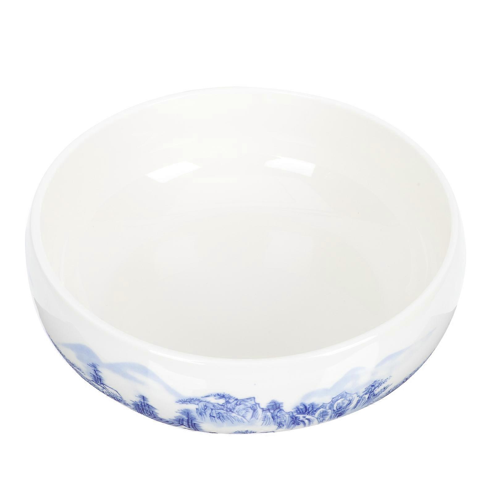 Garden Flowers Pot Ceramic Flowerpot Assorted Color Kitchen 20.00X20.00X7.00CM Storage 1Set