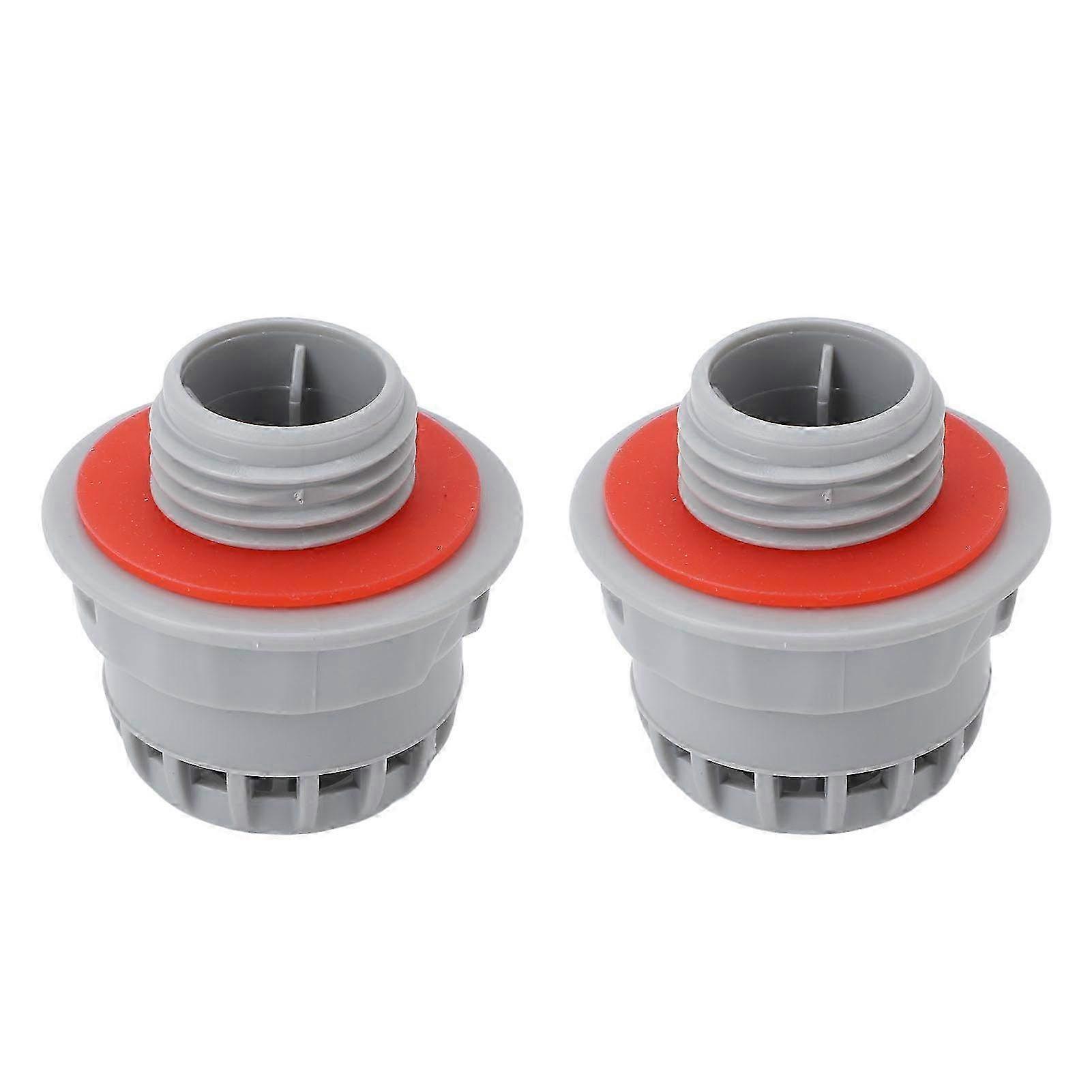 2-Pack PVC Male Thread G3/4 Top Debris Screen Filter Strainer - Replacement Top Screen for Effective Filtration