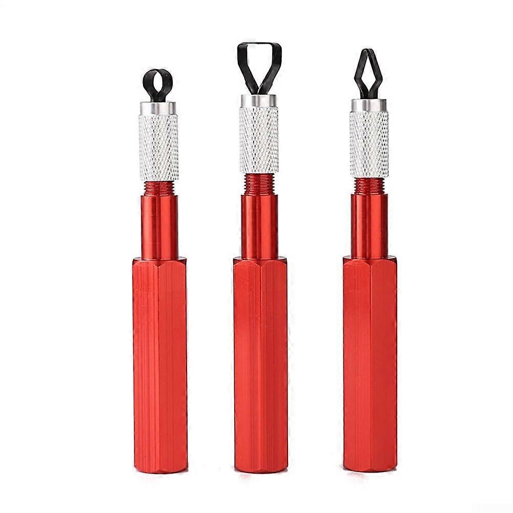 Efficient 3Piece Construction Tool Set, Corner Rounding Cutter for PVC Flooring (Red)