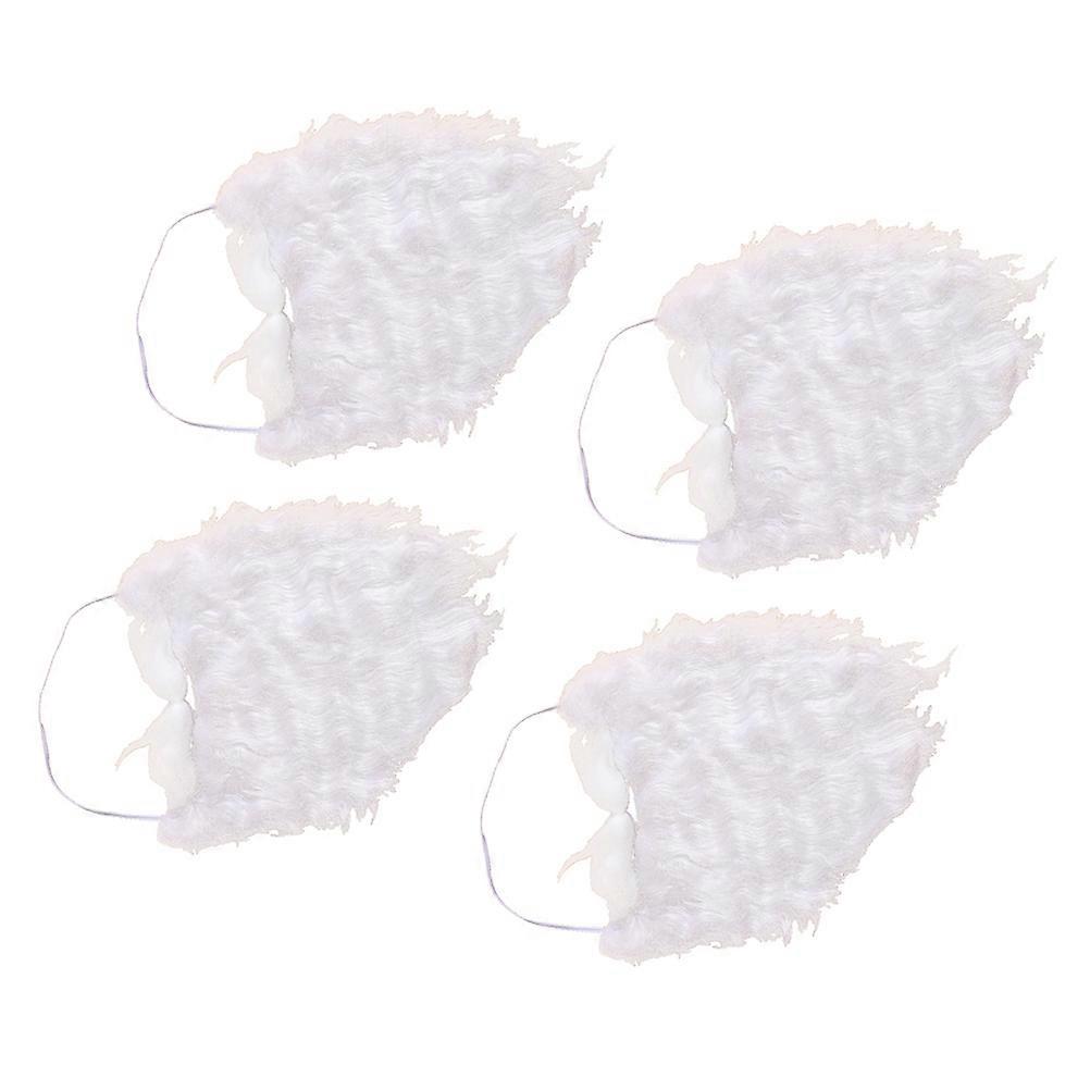 Beard Costumes for Festive Fun, Adjustable Elastic Band, Perfect for Parties