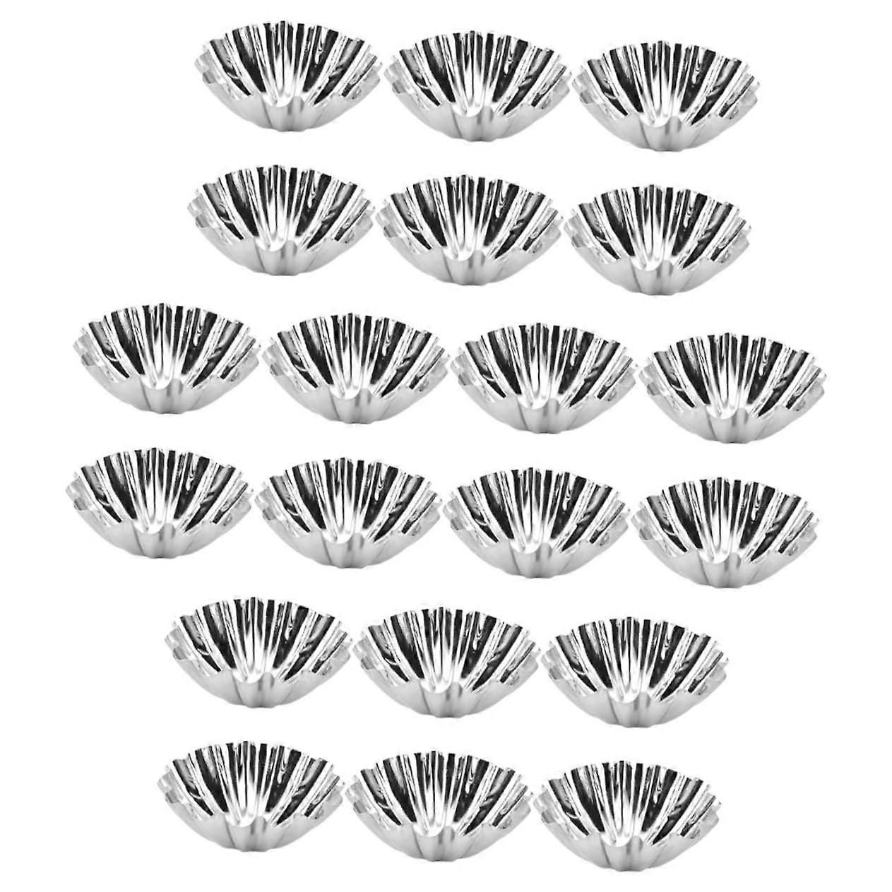 Muffin and Pudding Molds 20-Piece Non-Stick Bakeware for Pancakes, Desserts and Snacks, Cake Decorating and DIY Projects