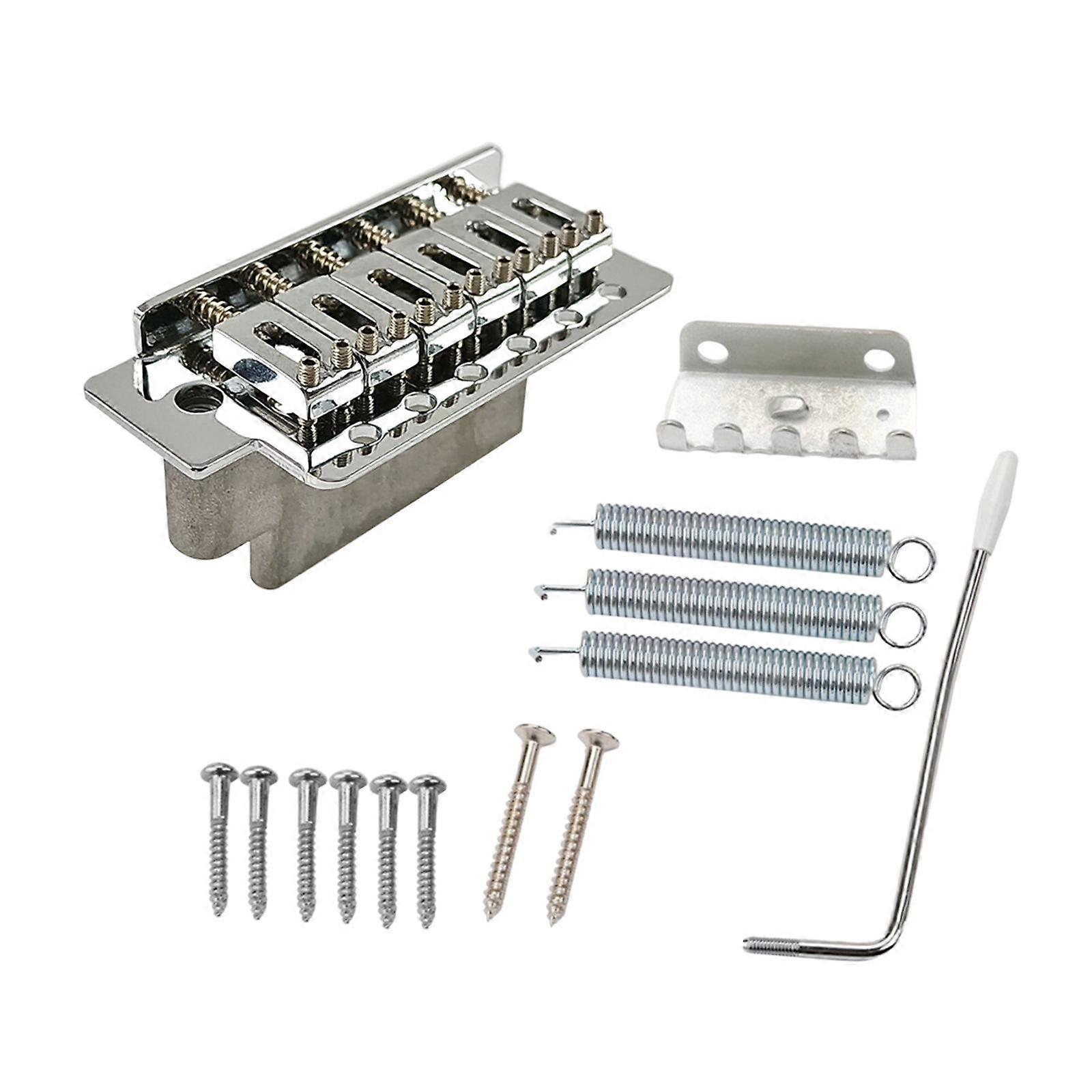 Guitar Tremolo Bridge Single Rocking Tremolo Bridge System,Metal,6 String