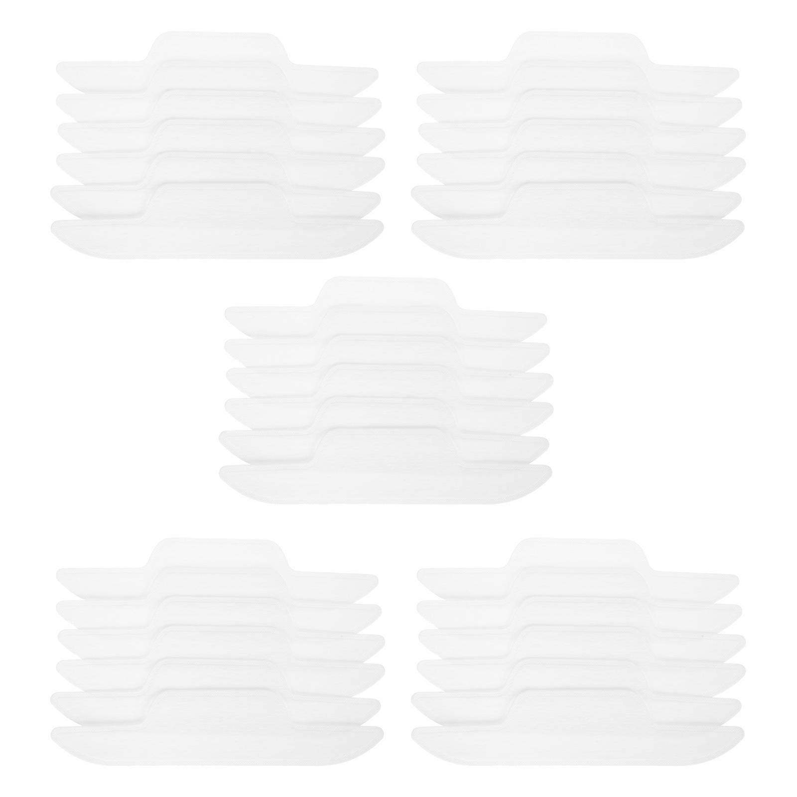 30pcs Disposable Collar Absorbent Pads for Hat Sweat Absorption