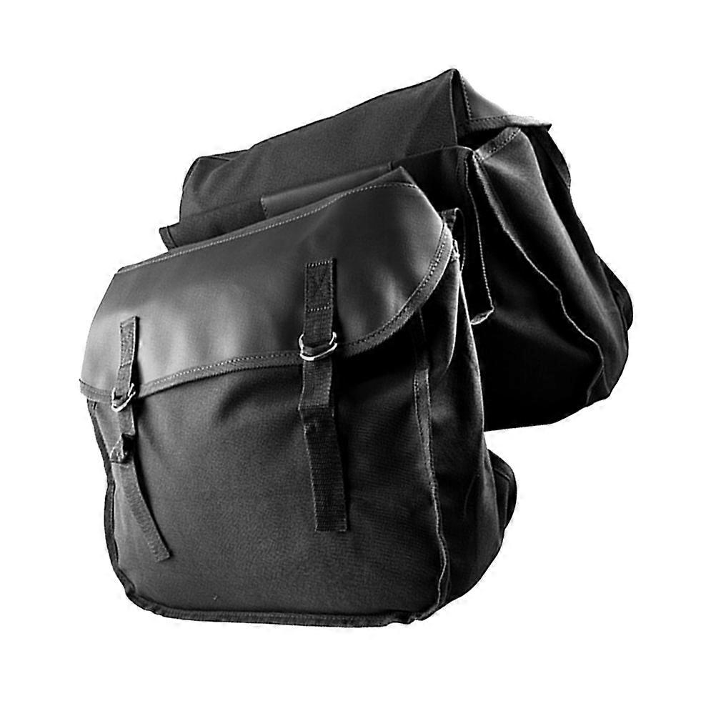 Lightweight Water Storage Canvas Saddle Bag for Cycling – Durable Flap Design for Outdoor Sports and Hiking, Compatible with Various Bike Types